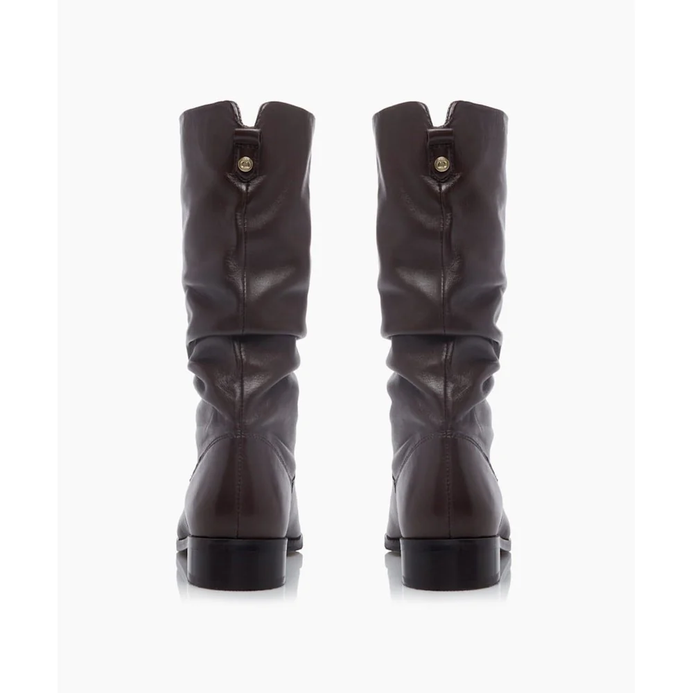 Dune Rosalindas Ruched Calf Boots