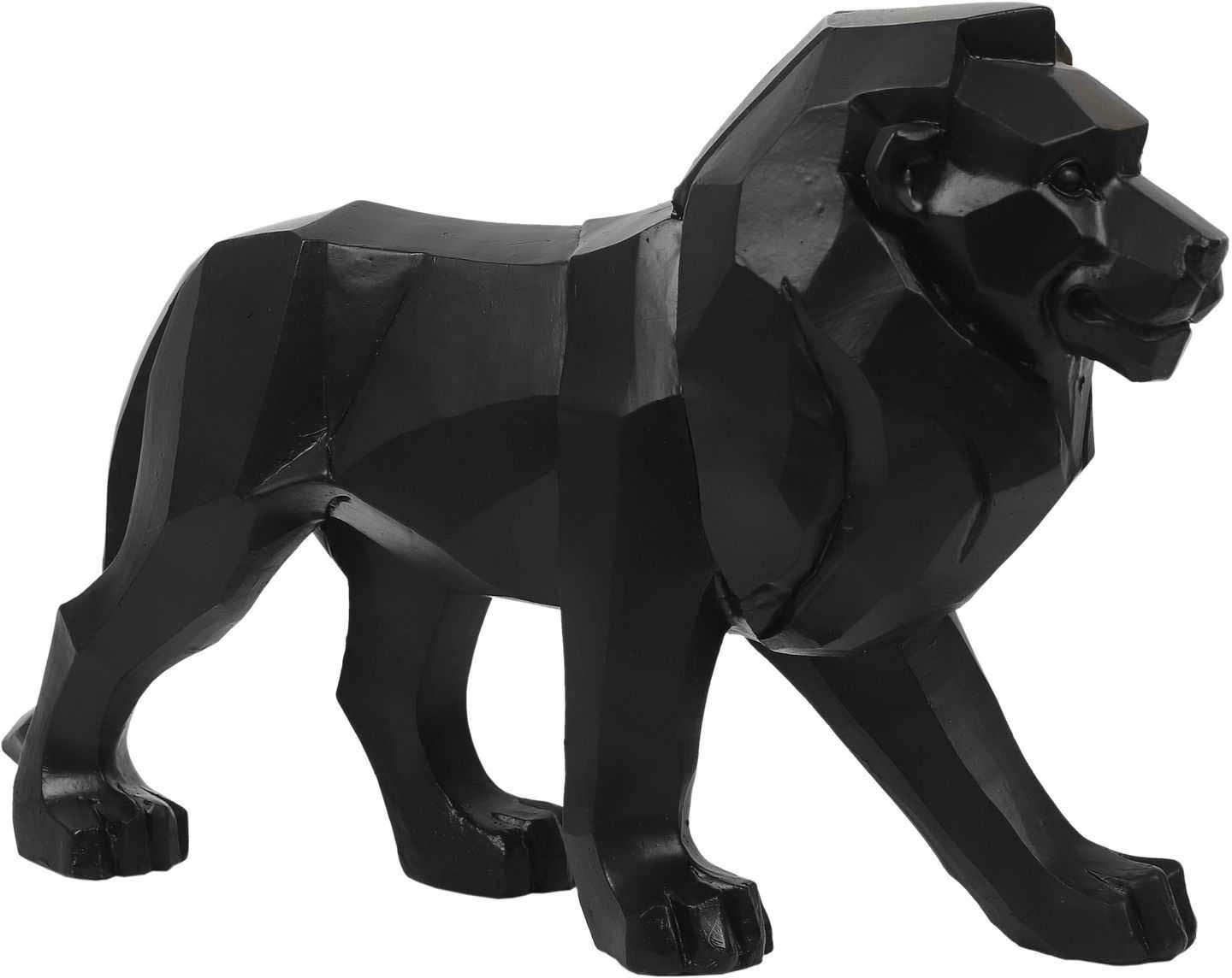 - Lion origami en polyrésine 36 cm
