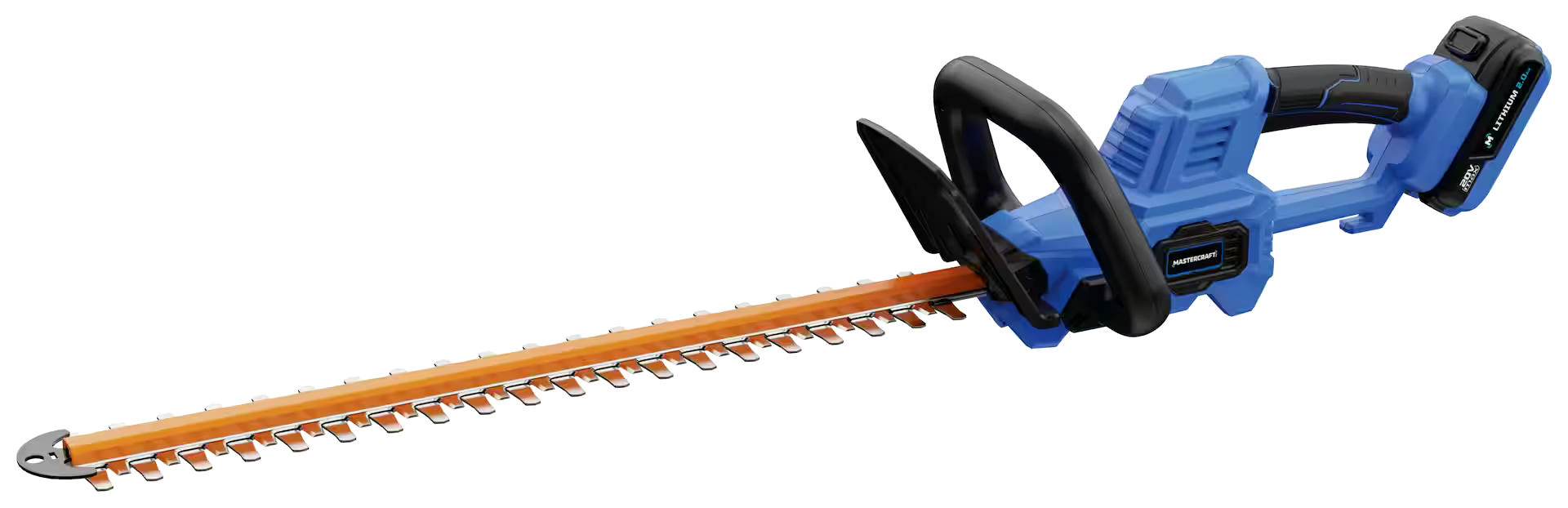 Mastercraft 20V Electric Hedge Trimmer with PWR POD 2.0Ah Battery, 22-in