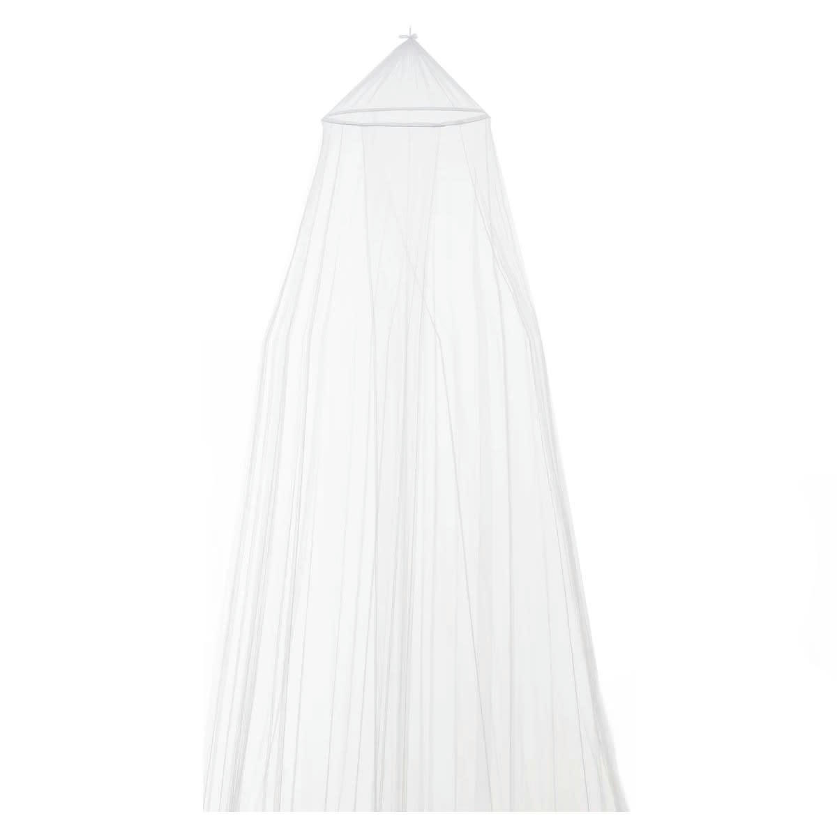 - Moustiquaire de lit polyester blanc