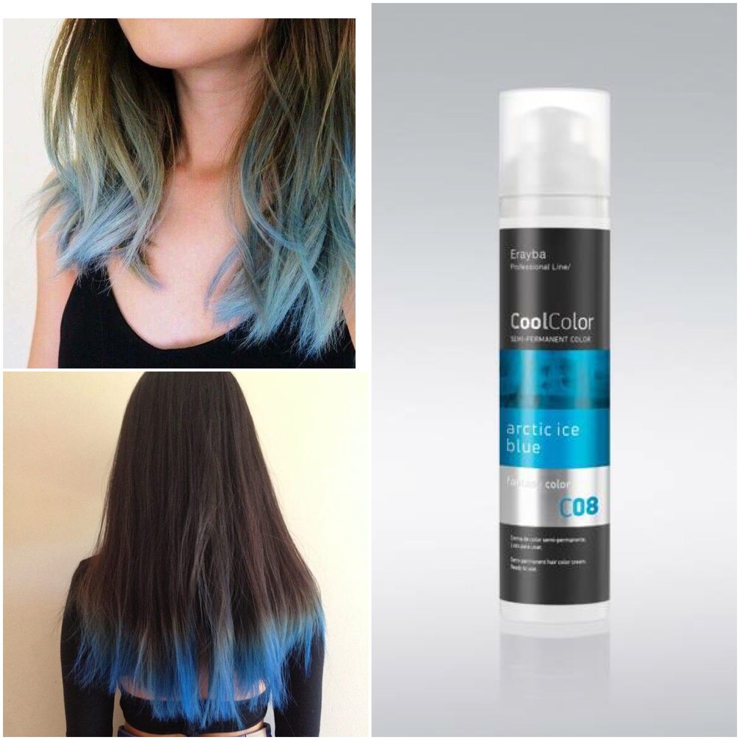 Erayba CoolColor Semi-Permanent Hair Dye 100ml - Blue