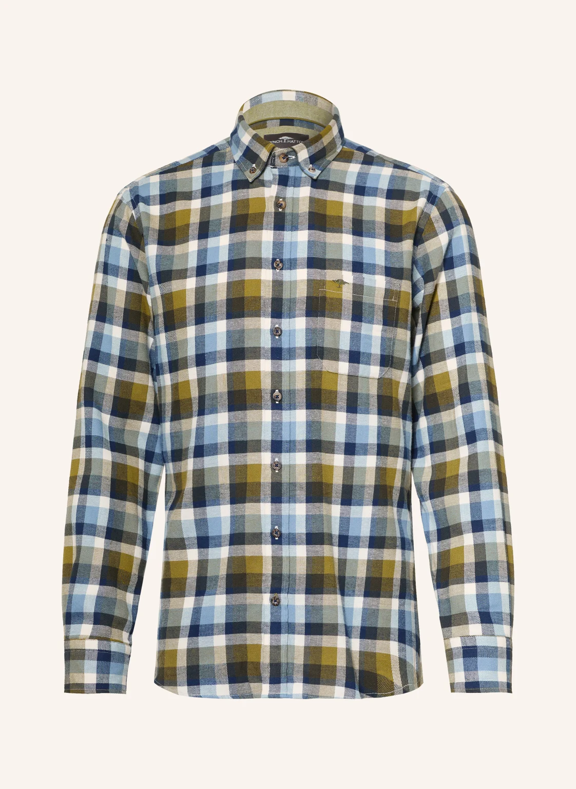 FYNCH-HATTON Flanellhemd Regular Fit