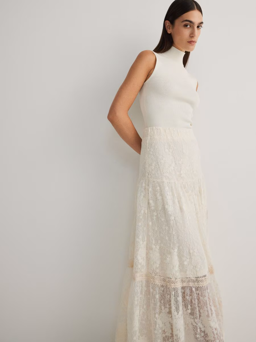 Maxi Lace Skirt