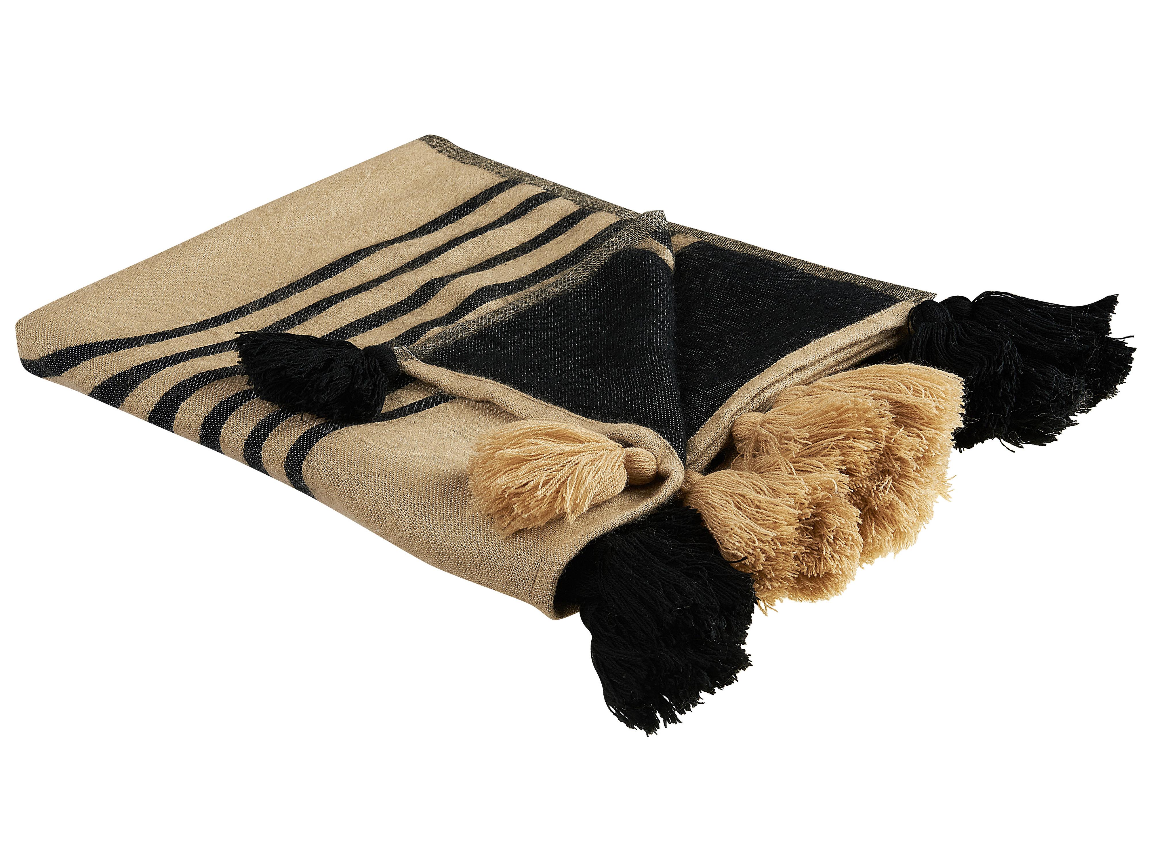 Blanket THAPREK Fabric 130 x 170 cm Beige