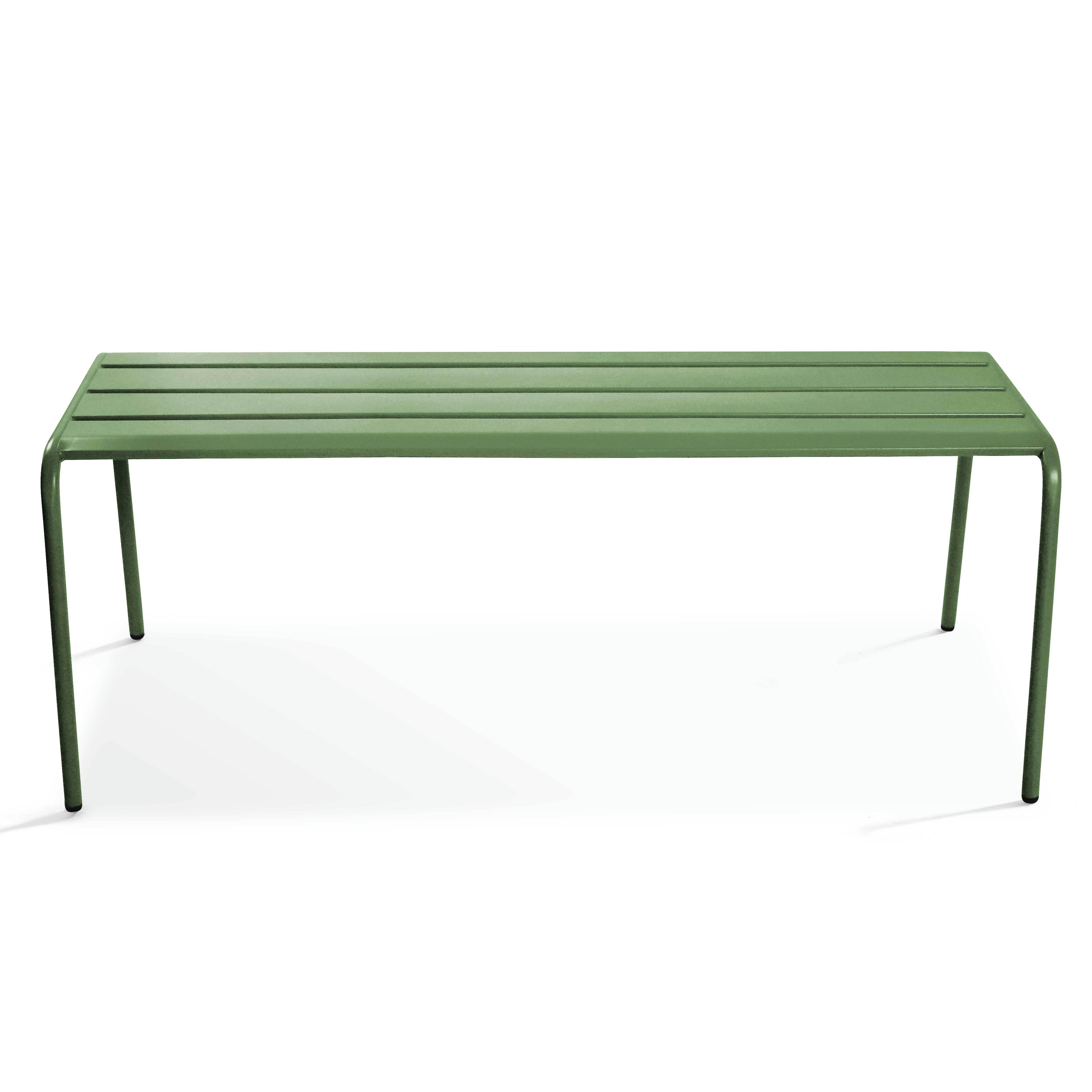 PALAVAS - Banc d'intérieur en métal vert cactus