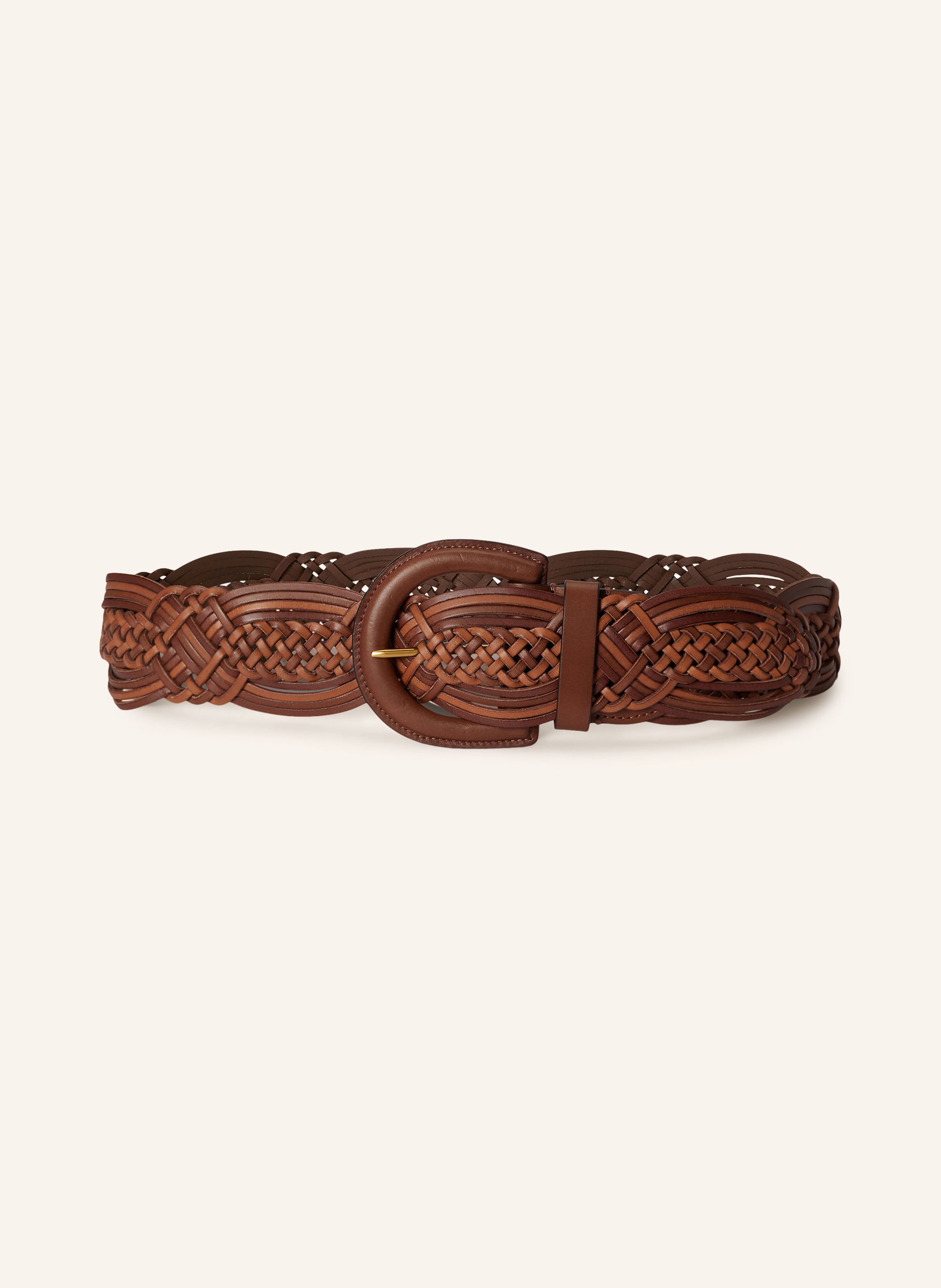 LAUREN RALPH LAUREN Flechtgürtel aus Leder