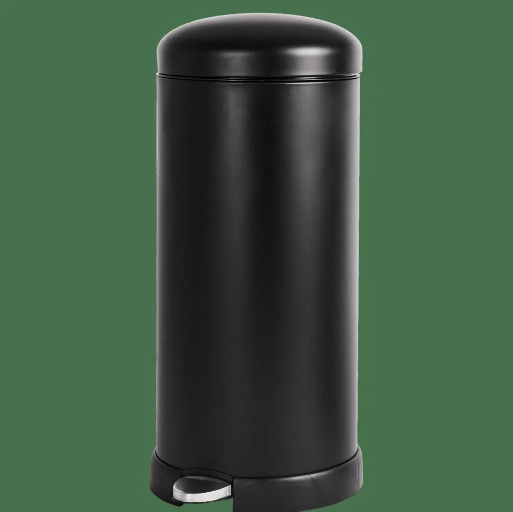 Poubelles De Cuisine^CASA INDUSTRIA Poubelle à Pédale 27 L Noir