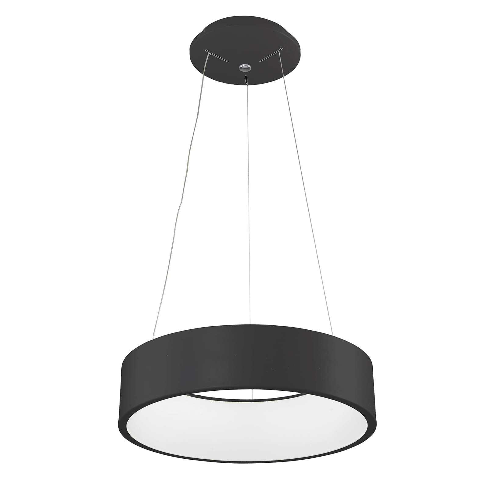 Lampa wisząca Chiara czarno-biała LED 1x32W Ciepła biel 1760lm Italux