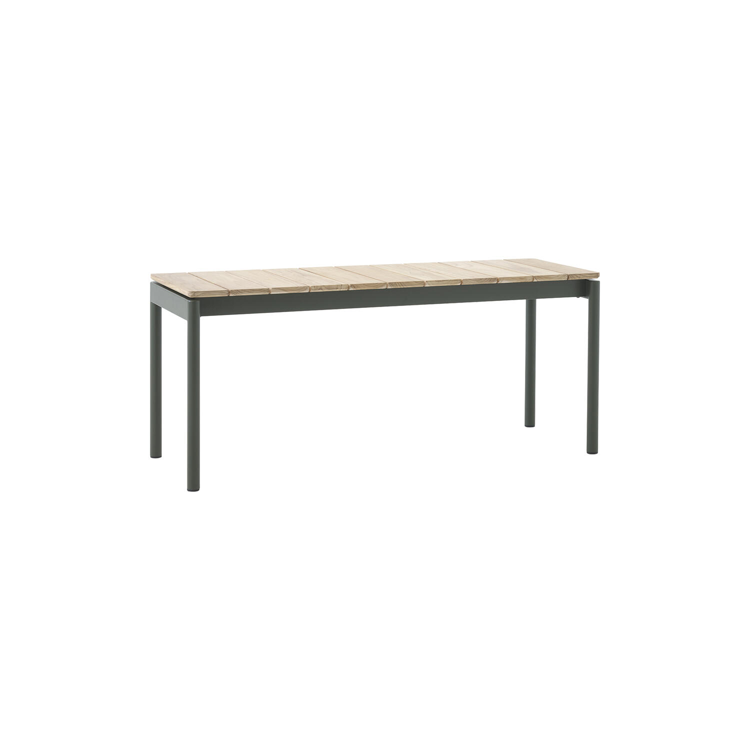 Ville AV27 Outdoor Bench, bronze green