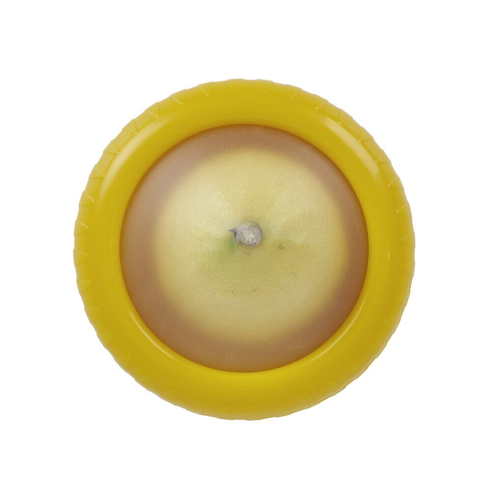 Couvercle conserve citron en silicone et abs - Ø10xH2,5cm