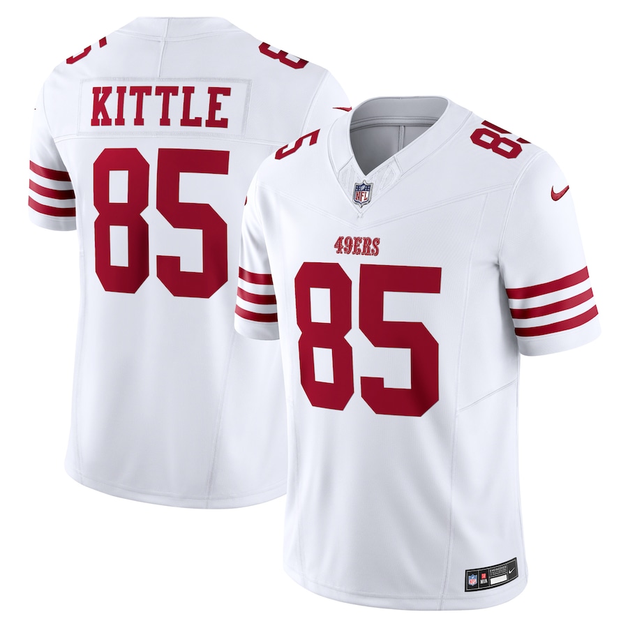 George Kittle San Francisco 49ers Nike  Vapor F.U.S.E. Limited Jersey - White