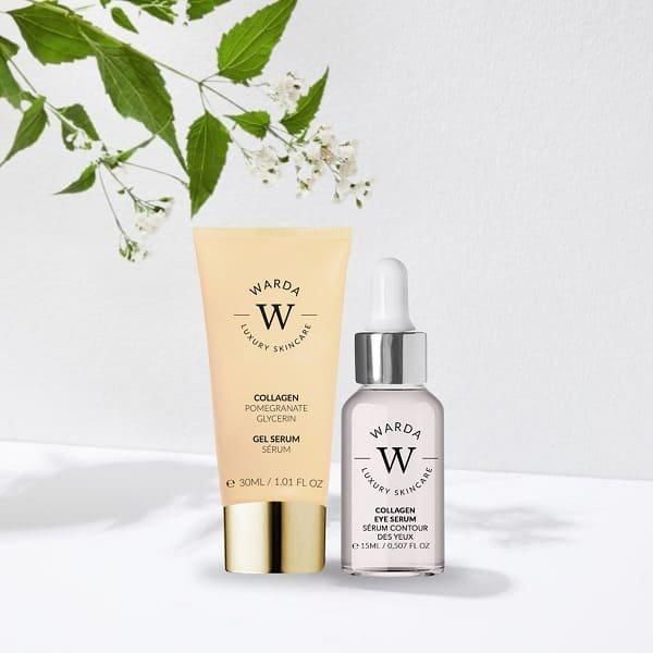WARDA Skin Lifter Boost Collagen Anti-Wrinkle Eye Serum 15m and Anti-Aging Gel Serum 30ml