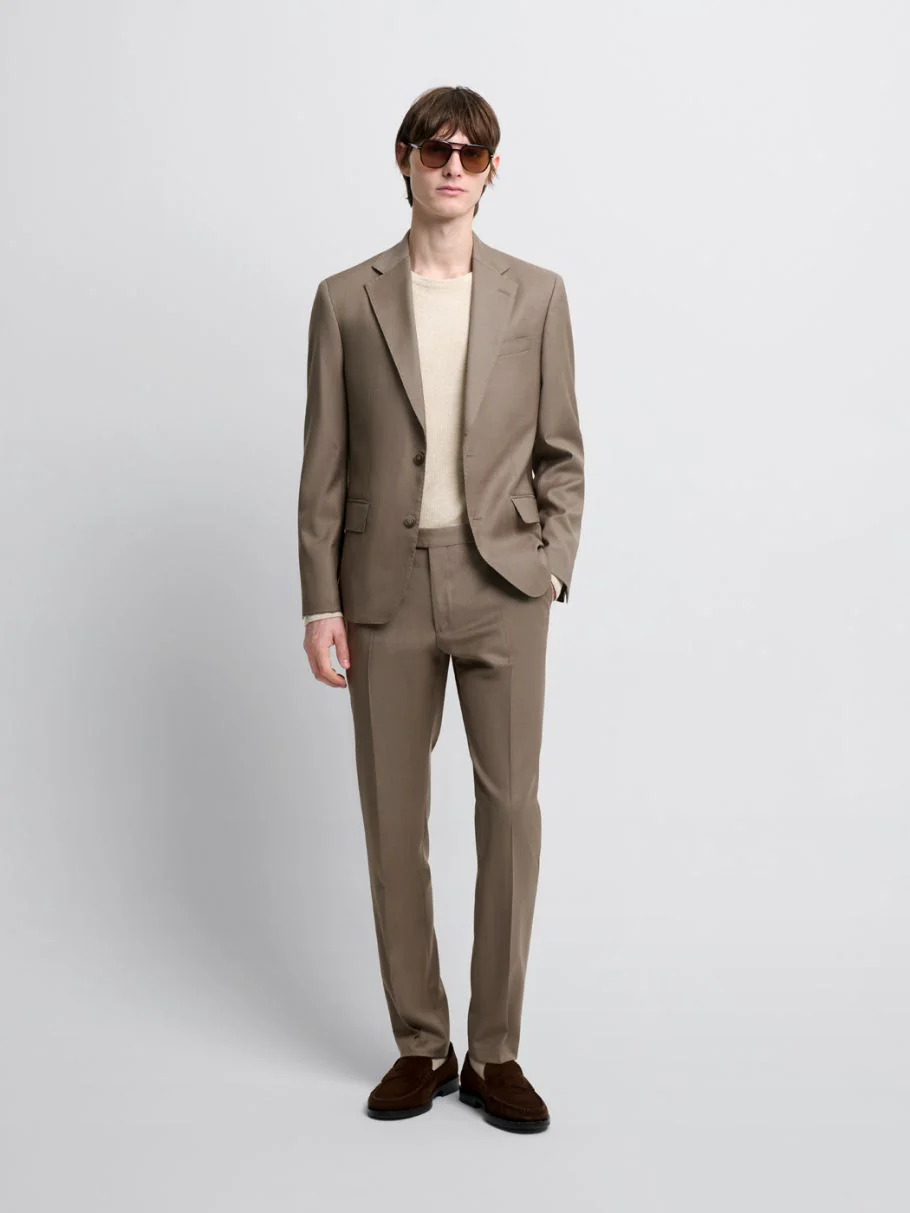 Veste de costume slim en laine