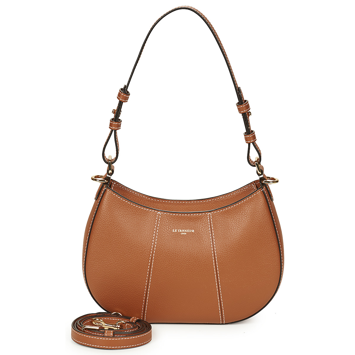 Le Tanneur - JULIETTE SMALL HALF MOON - Camel