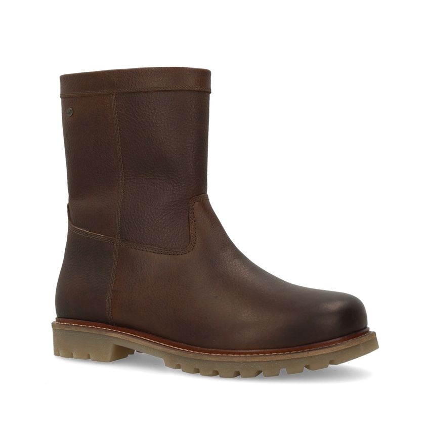 No Stress Bruine leren boots