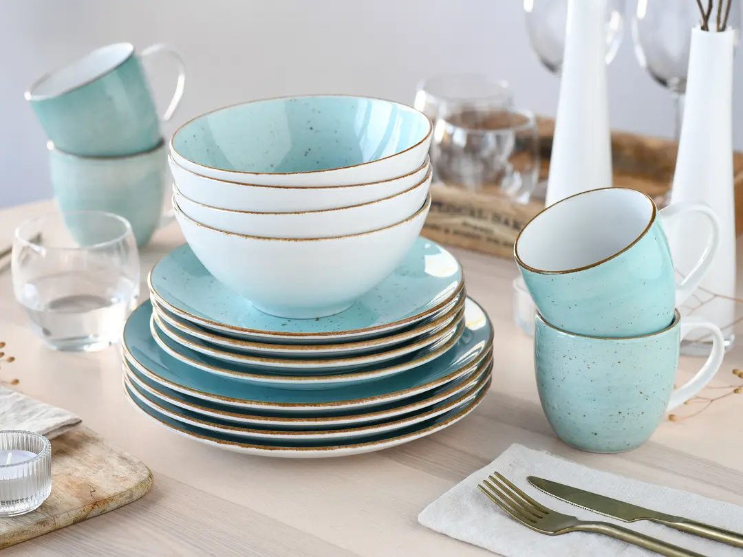 Geschirrset 16-teilig Vintage Nature