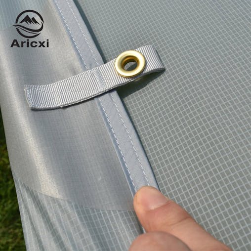 NNEOBA Ultralight Silicone Coated Nylon Camping Tent (Grey)