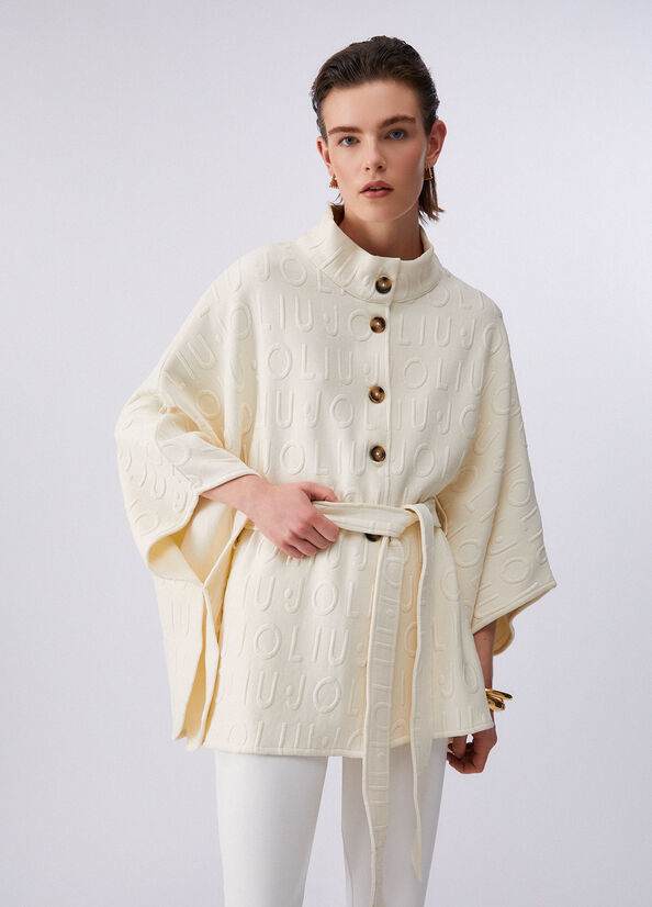 Poncho con cintura