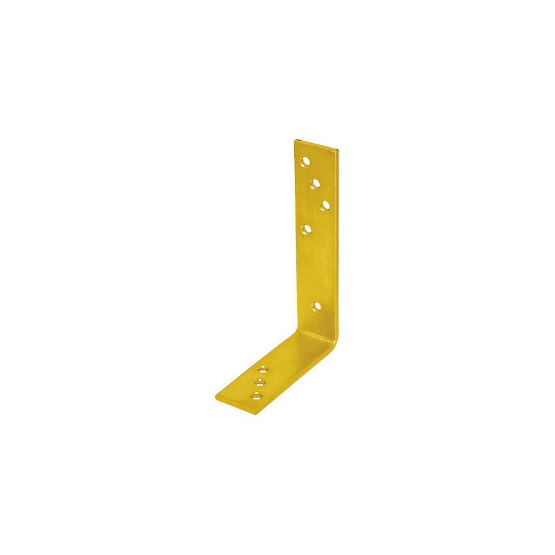 Equerre en acier 180 x 120 x 40 mm 10 pièces TEKNIFIX
