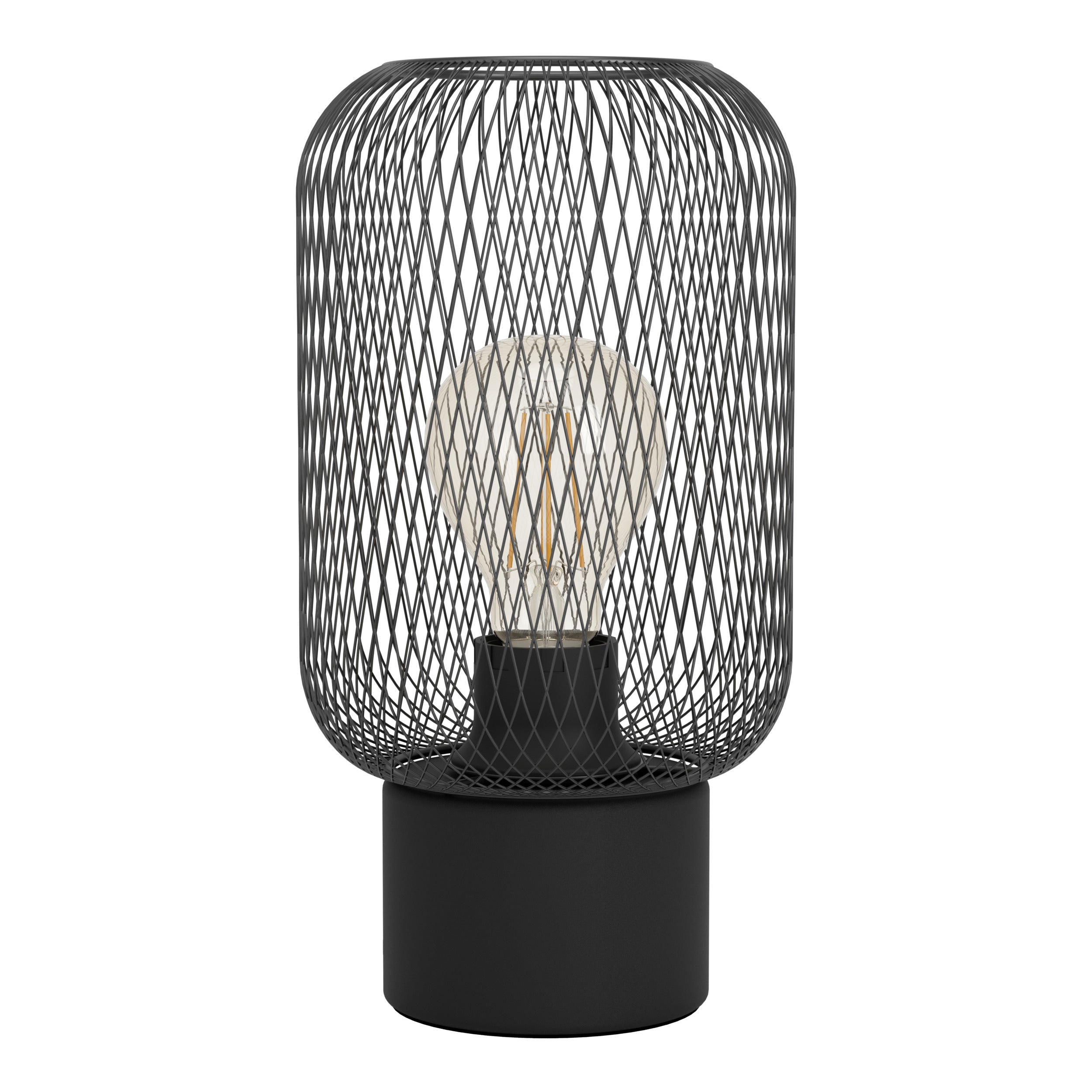 EGLO tafellamp Wrington - e27 - 28,5 cm - zwart