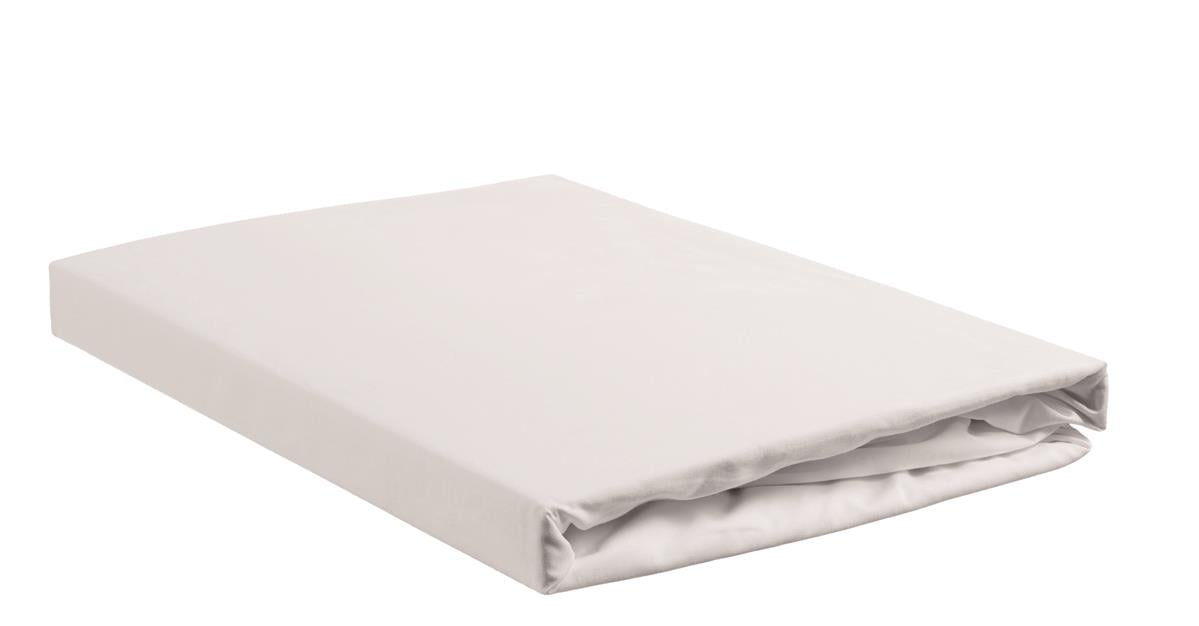 Ambiante - Bamboe-Katoen - Boxspring Hoeslaken - 160x200 cm - Wit