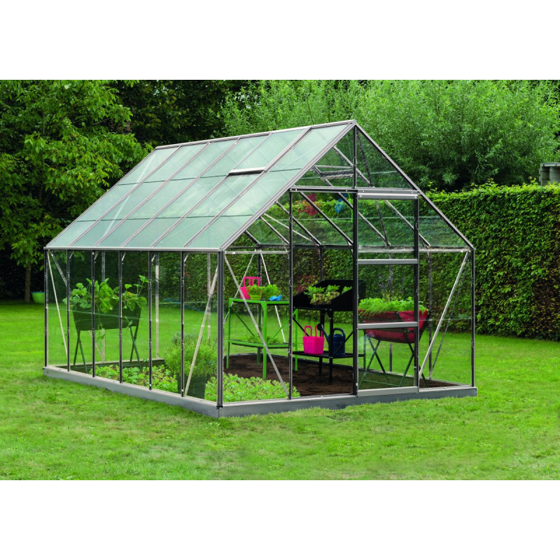 Serre Oliver Grow en aluminium 9,9 m² ACD