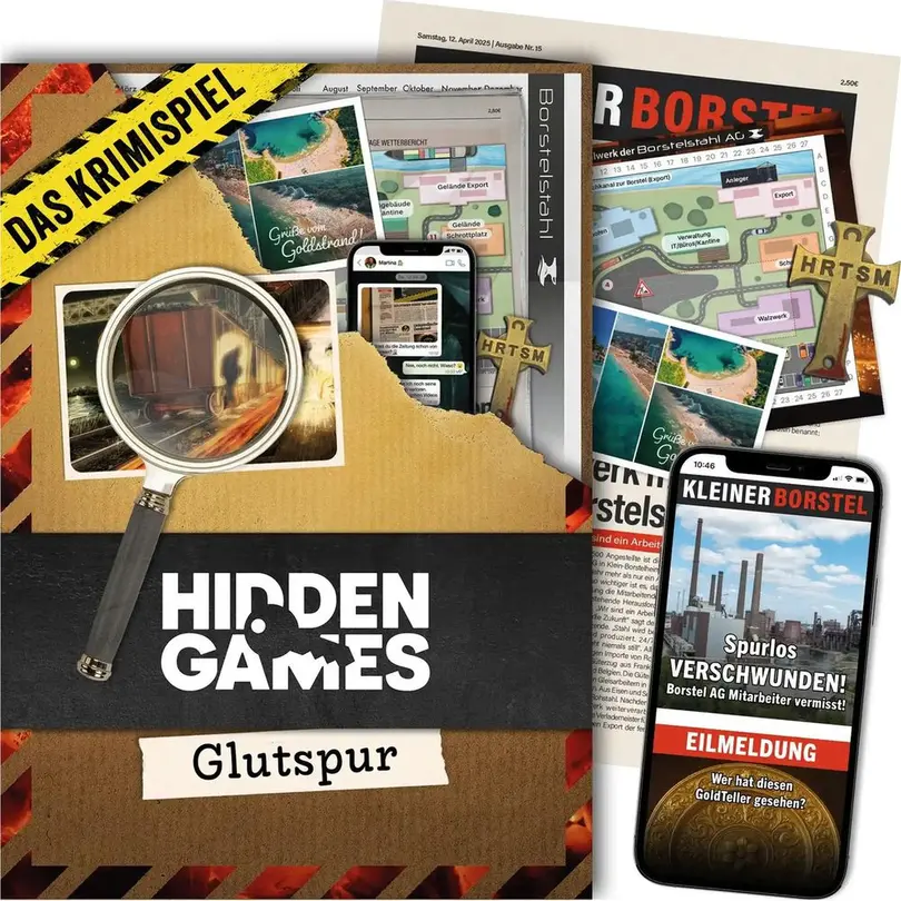 Brettspiel Glutspur