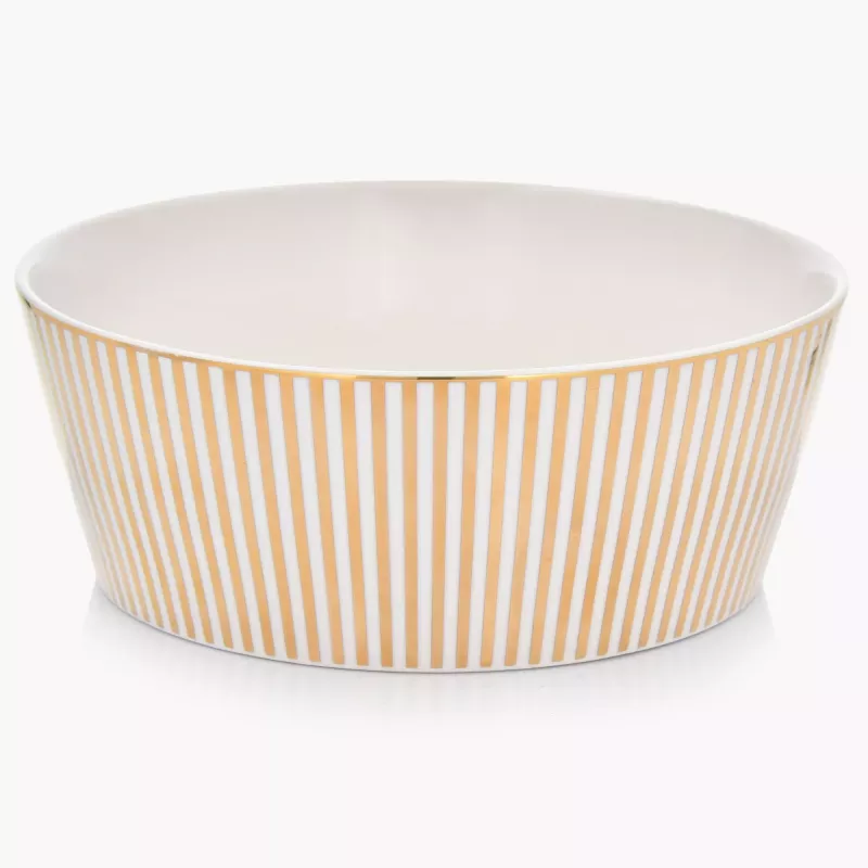 Miseczka DUKA GOLD 17 cm porcelanowa
