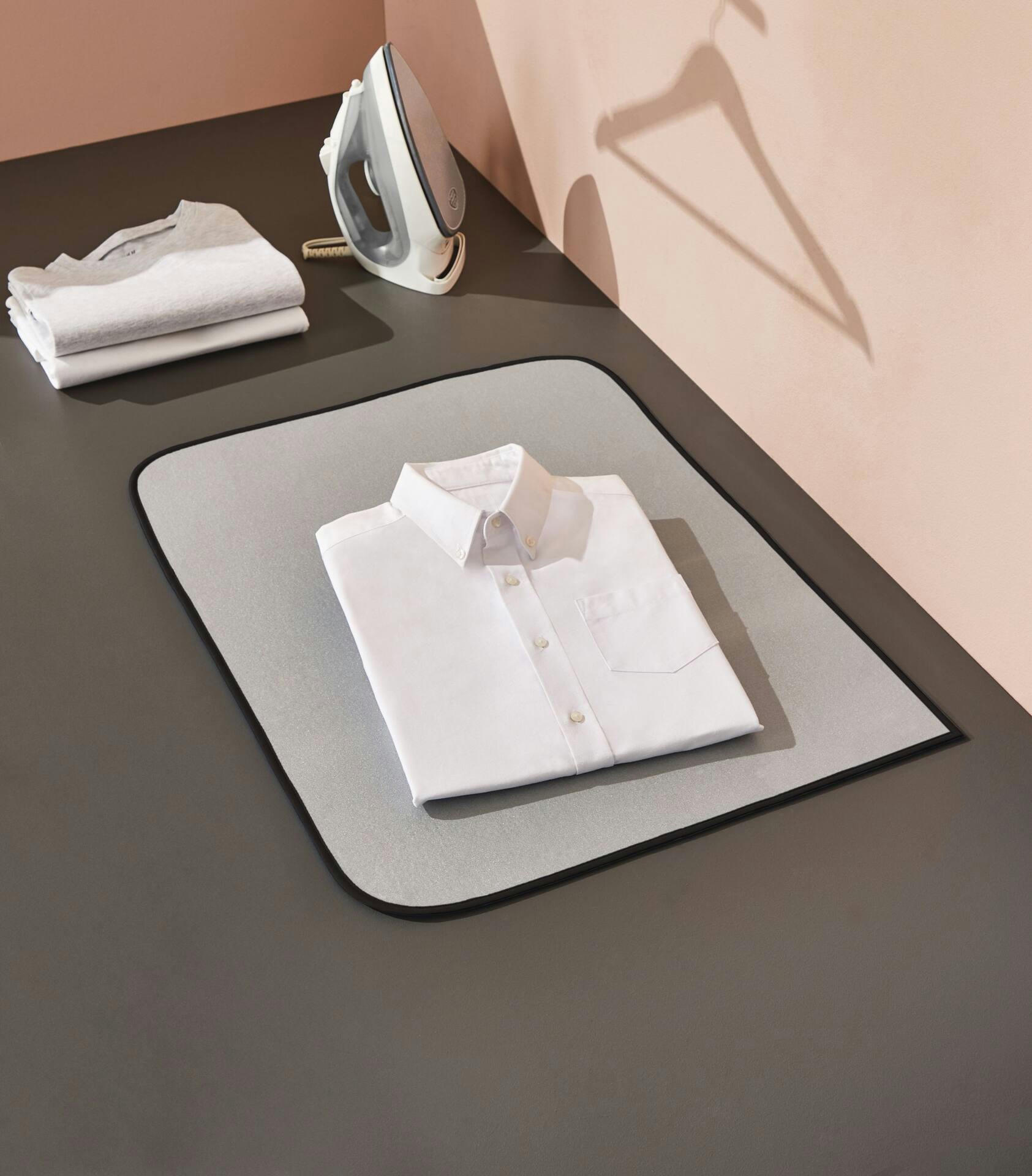type A Alpha Easy-Clean Ironing Mat, Grey