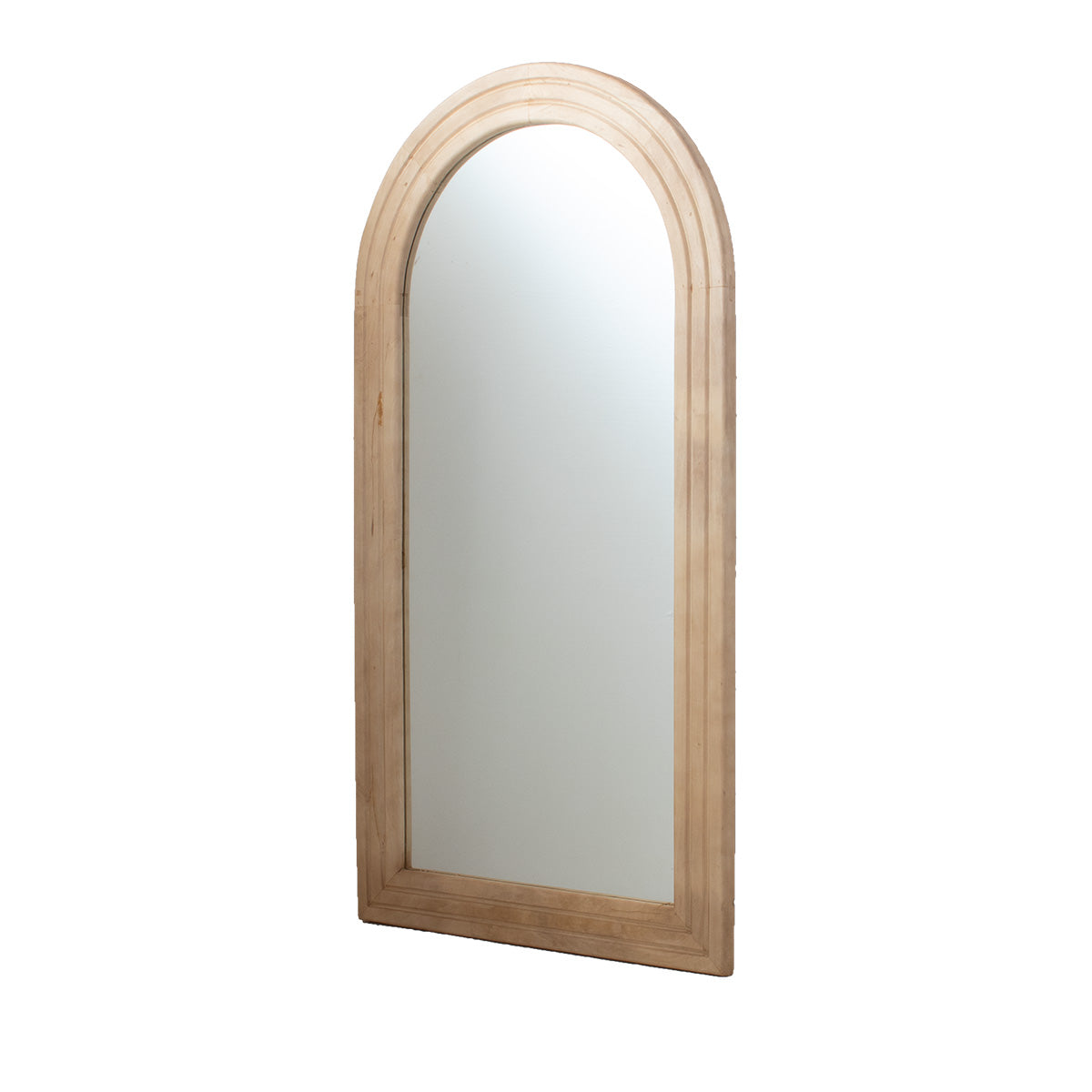 Giga Meubel Spiegel Esther - Naturel Mangohout - 94x4x178cm