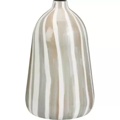 Wazon dekoracyjny z metalu 22x22x37 cm