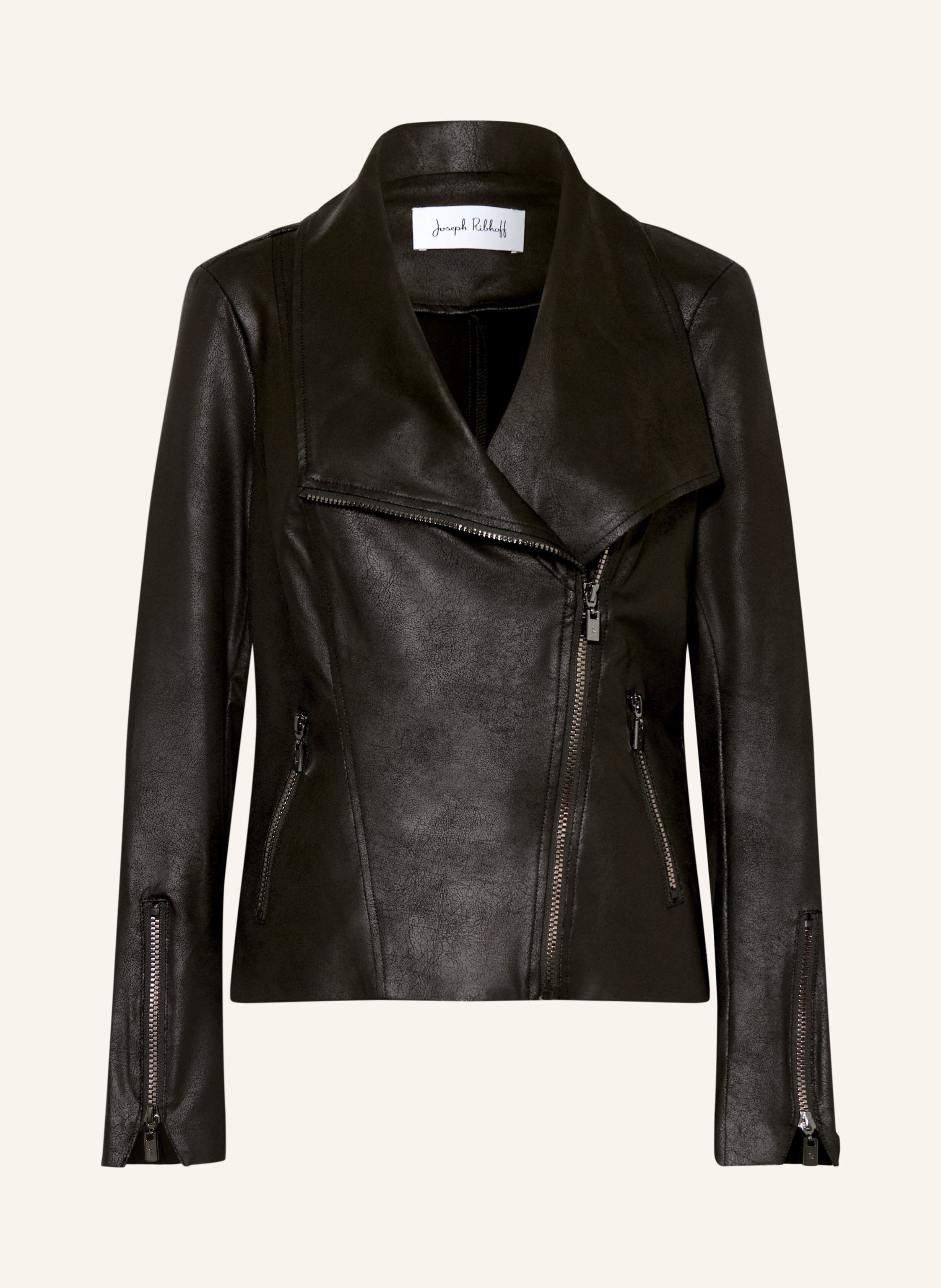 Joseph Ribkoff Jacke in Lederoptik