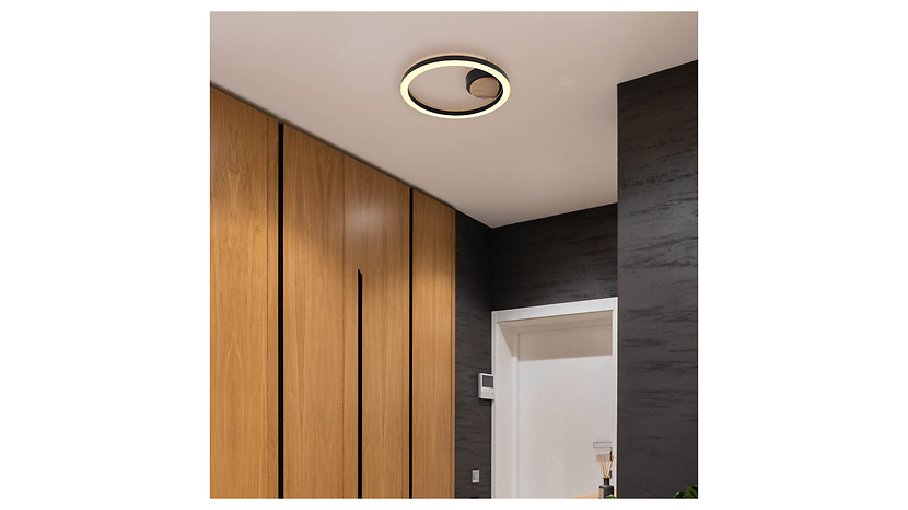 Lampa sufitowa Beatrix LED metalowa czarna