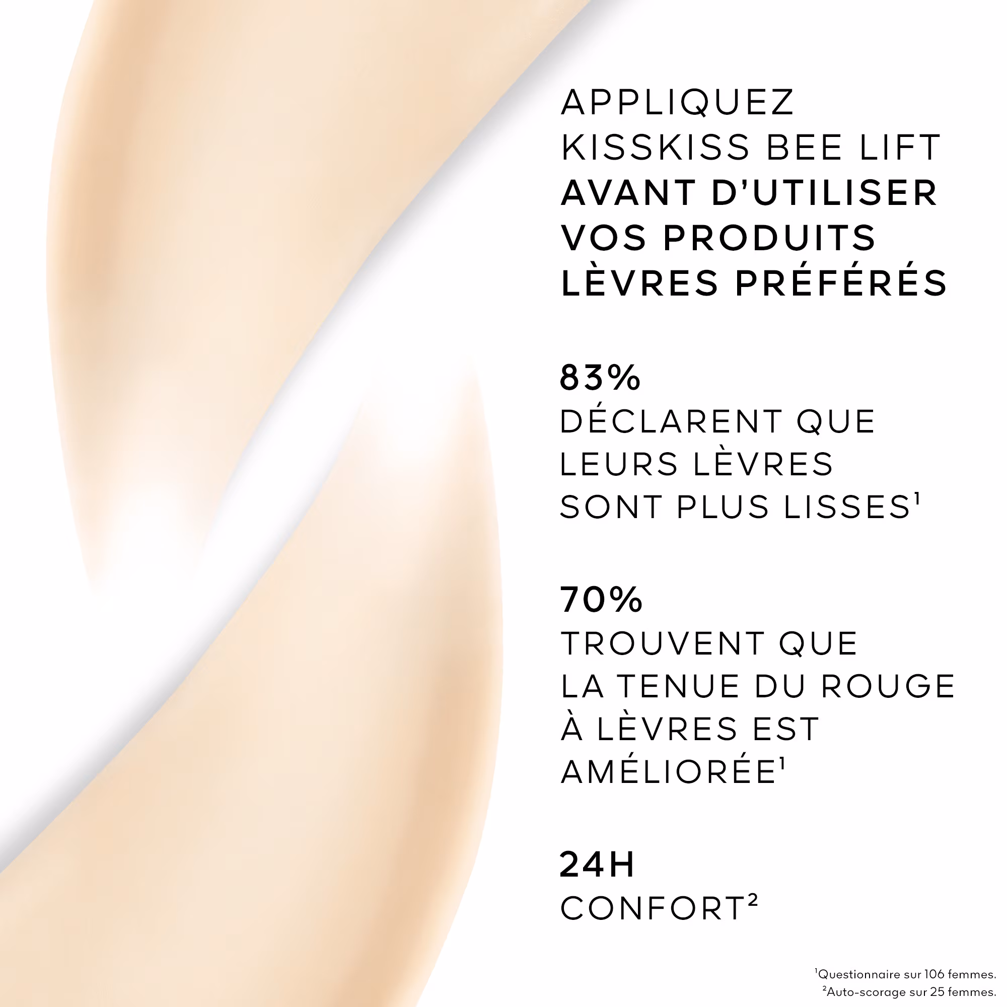 KISSKISS BEE LIFTBase soin sublimatrice 95% d'origine naturelle