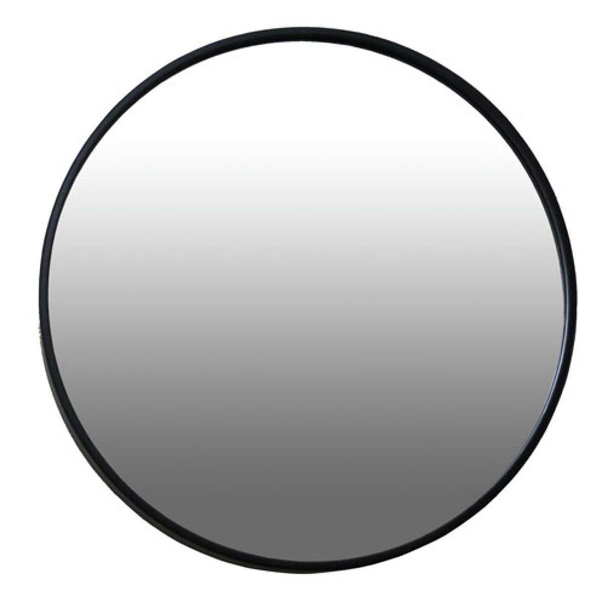 SOHO - Miroir rond -40.000x0.000 cm - Noir - Métal