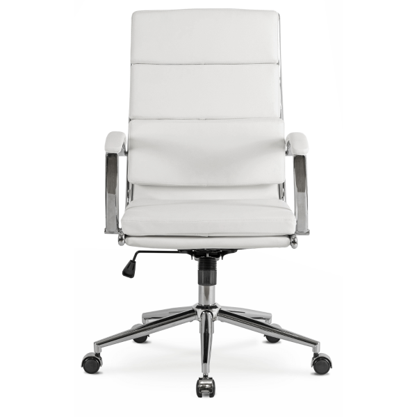 Fotel Biurowy Obrotowy Krzesło Do Biurka Komputer Ergonomiczny Biały CAMILO