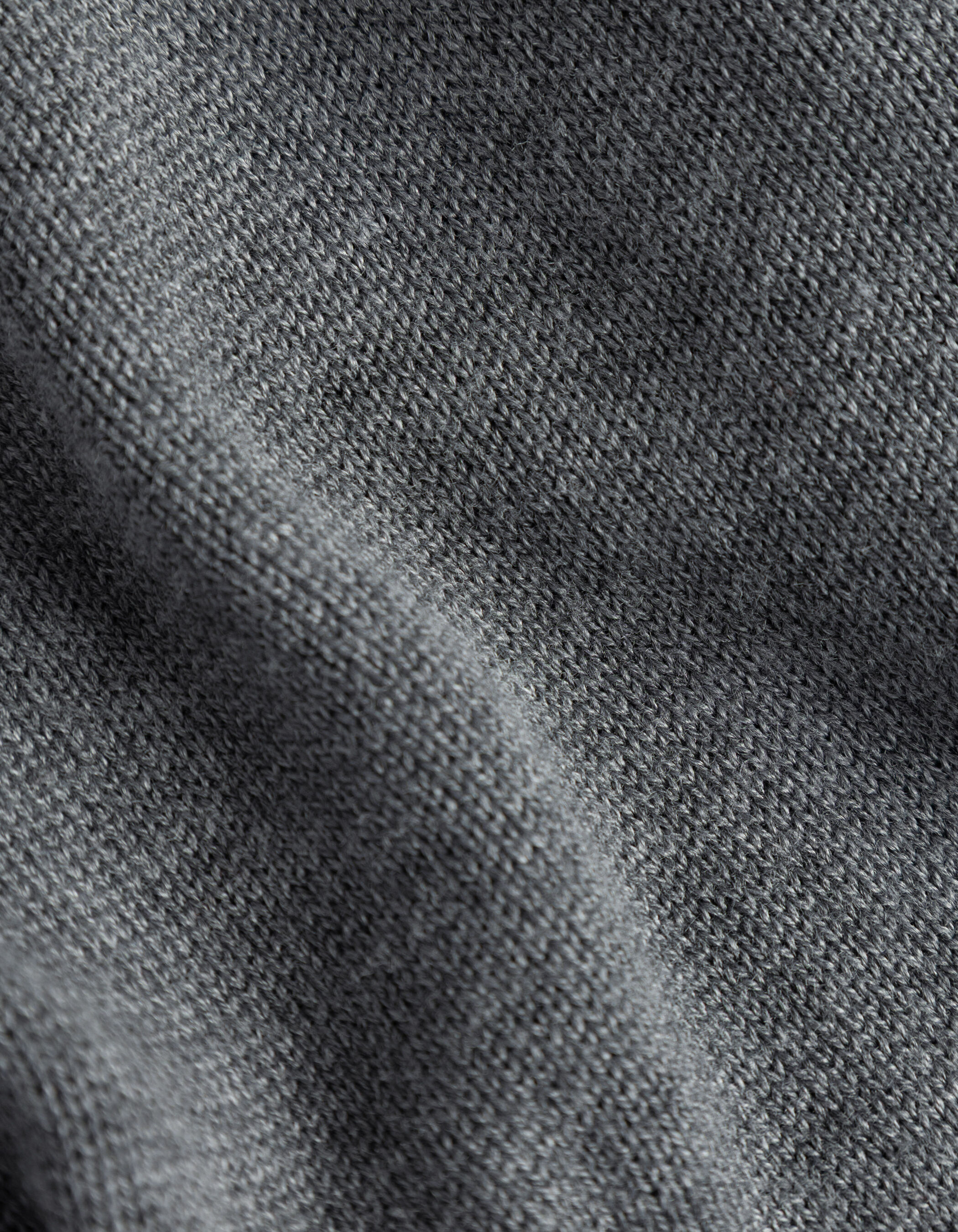Cardigan gris tricot réversible devant/dos Femme