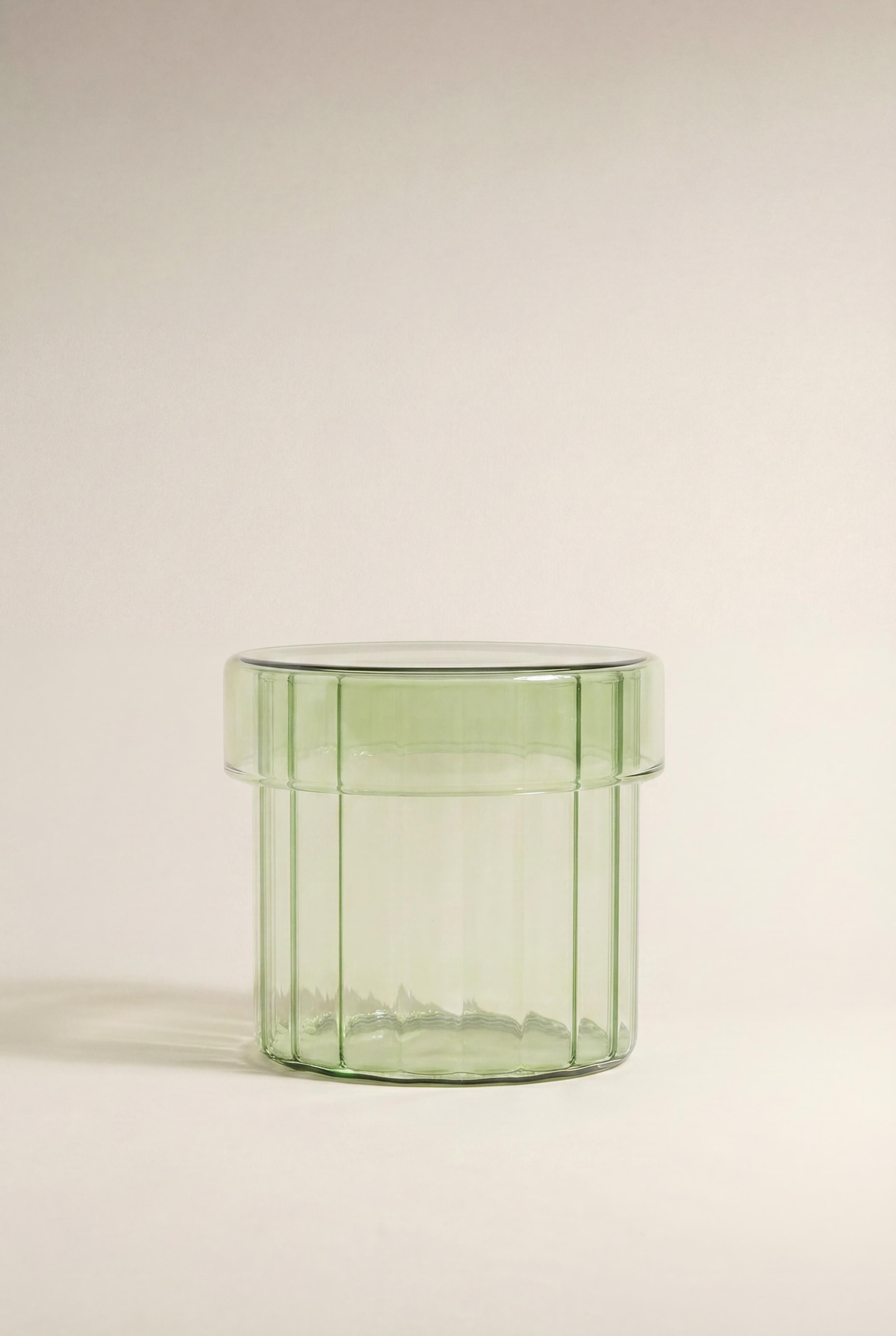 Frasco borosilicato con tapa 8 cm