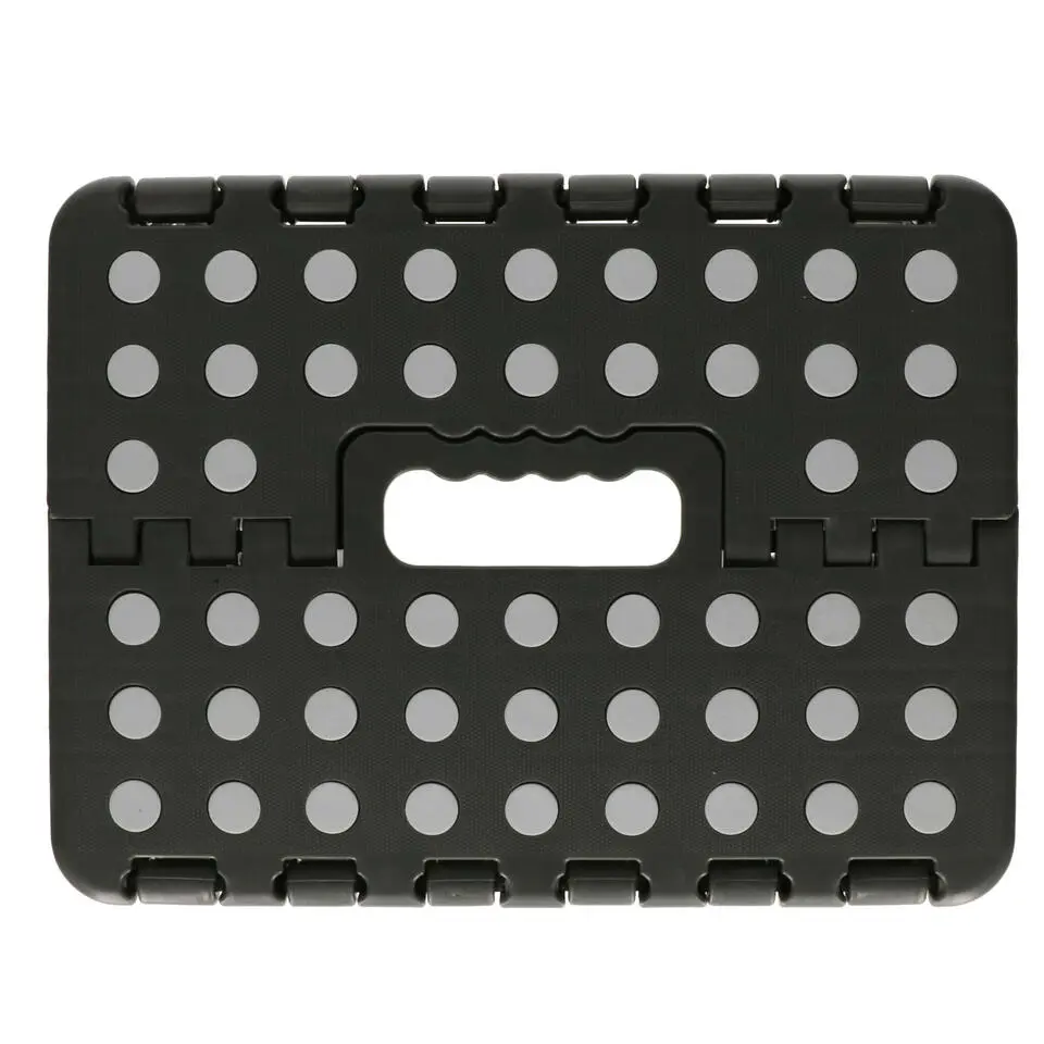 5Five Keukenkrukje/opstapje - opvouwbaar - grijs - 27 x 33 cm