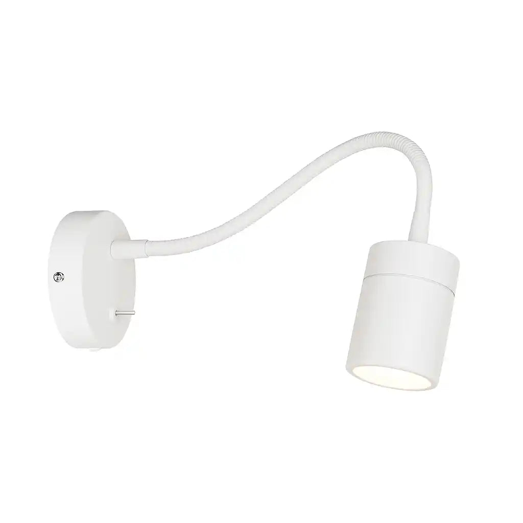 Mexlite wandlamp Upround - 1 lichts - 25x 30 cm - wit