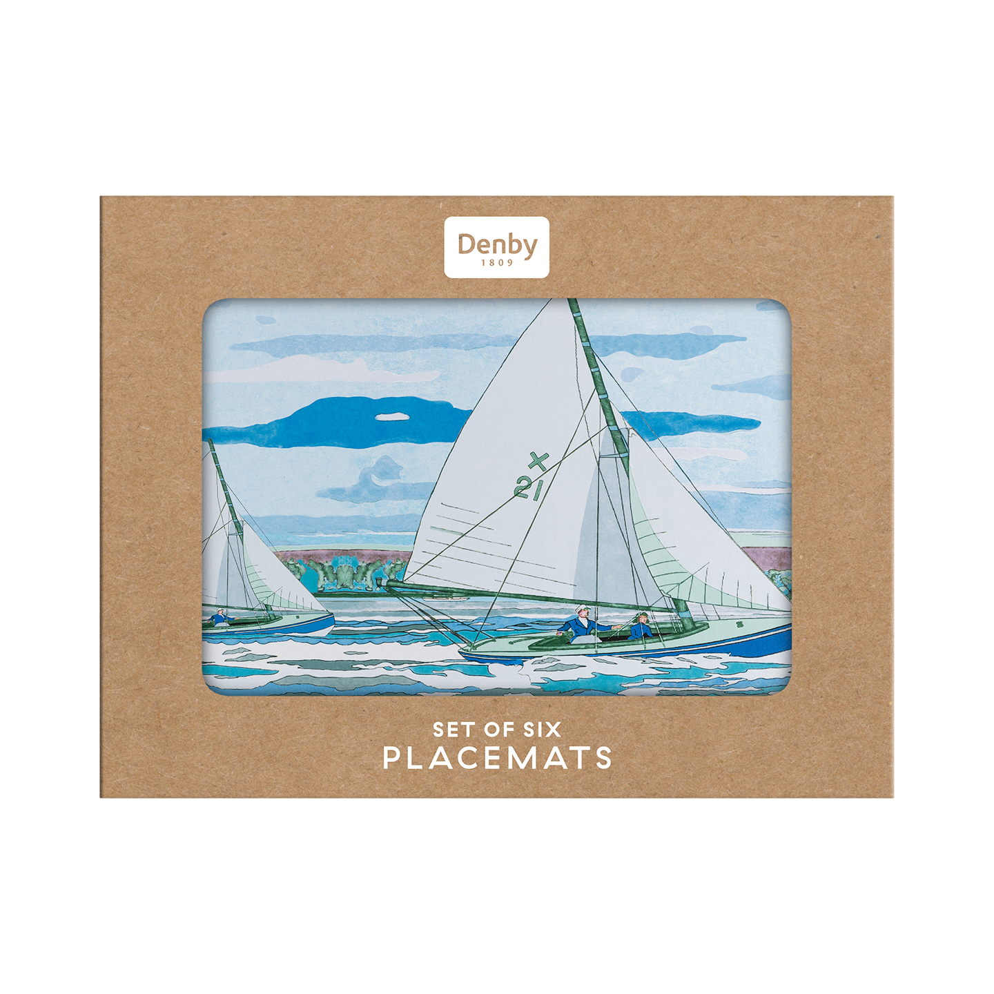 Sailing Placemats Pack Of 6