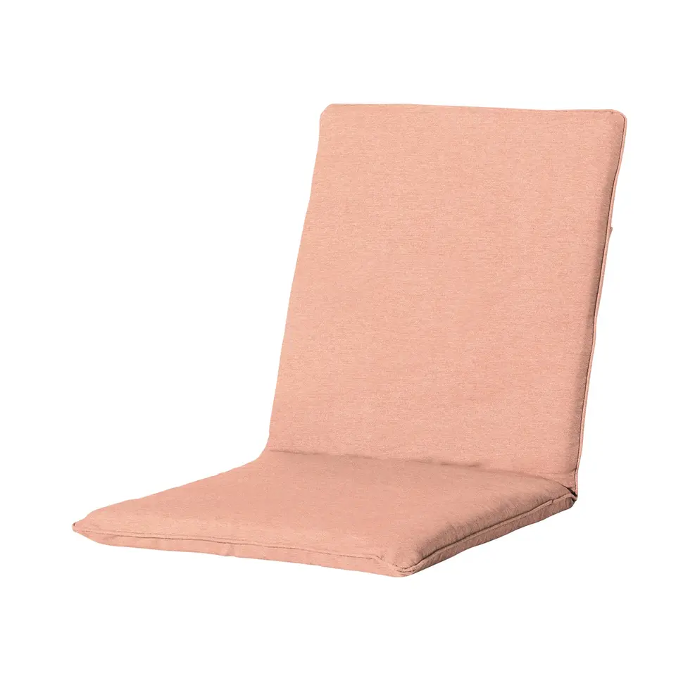 Madison - Stapelstoelkussen Napels salmone - Ca. 97x49 cm - Set van 4