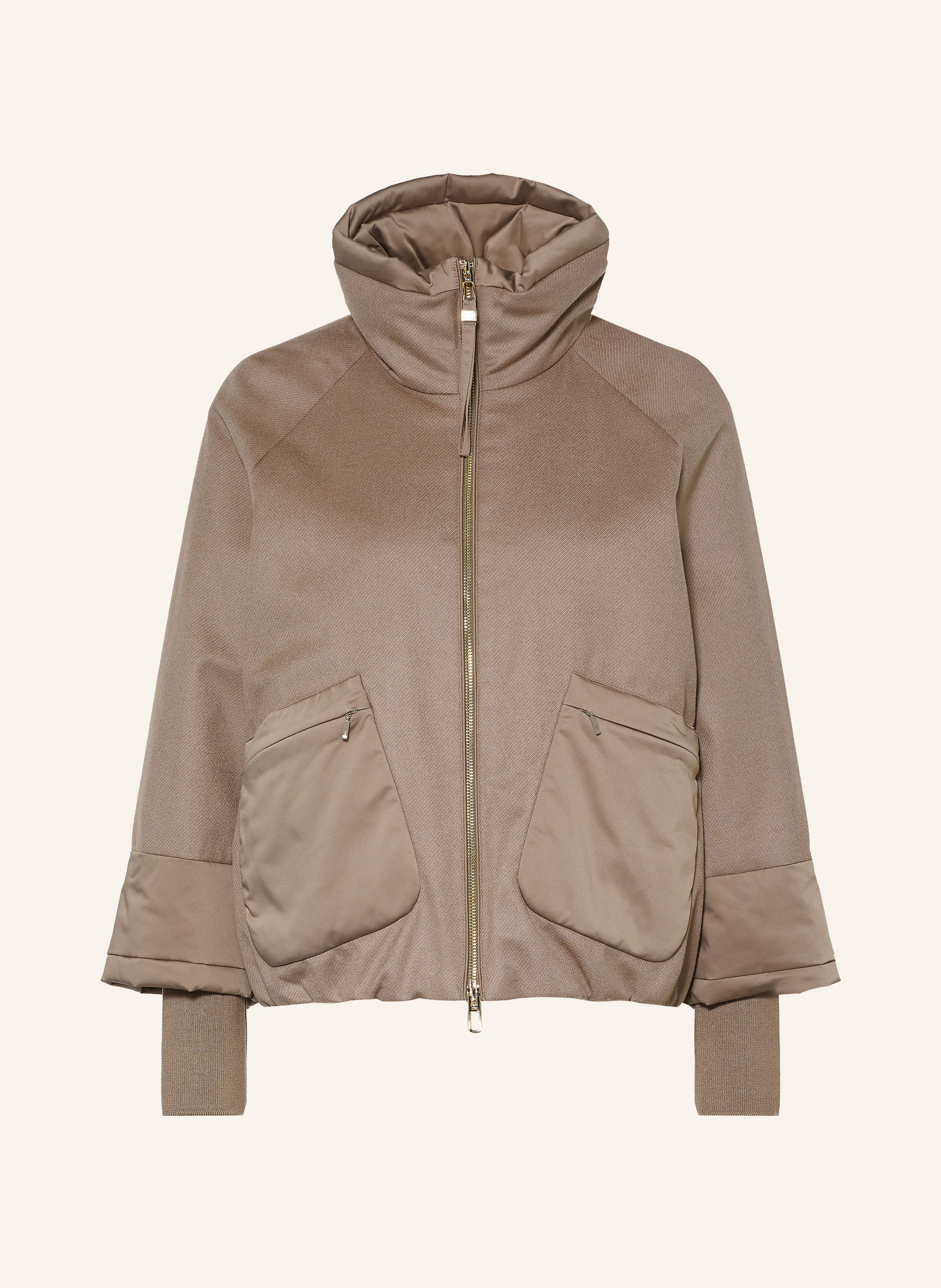 DUNO Lightweight-Daunenjacke MURIEL im Materialmix