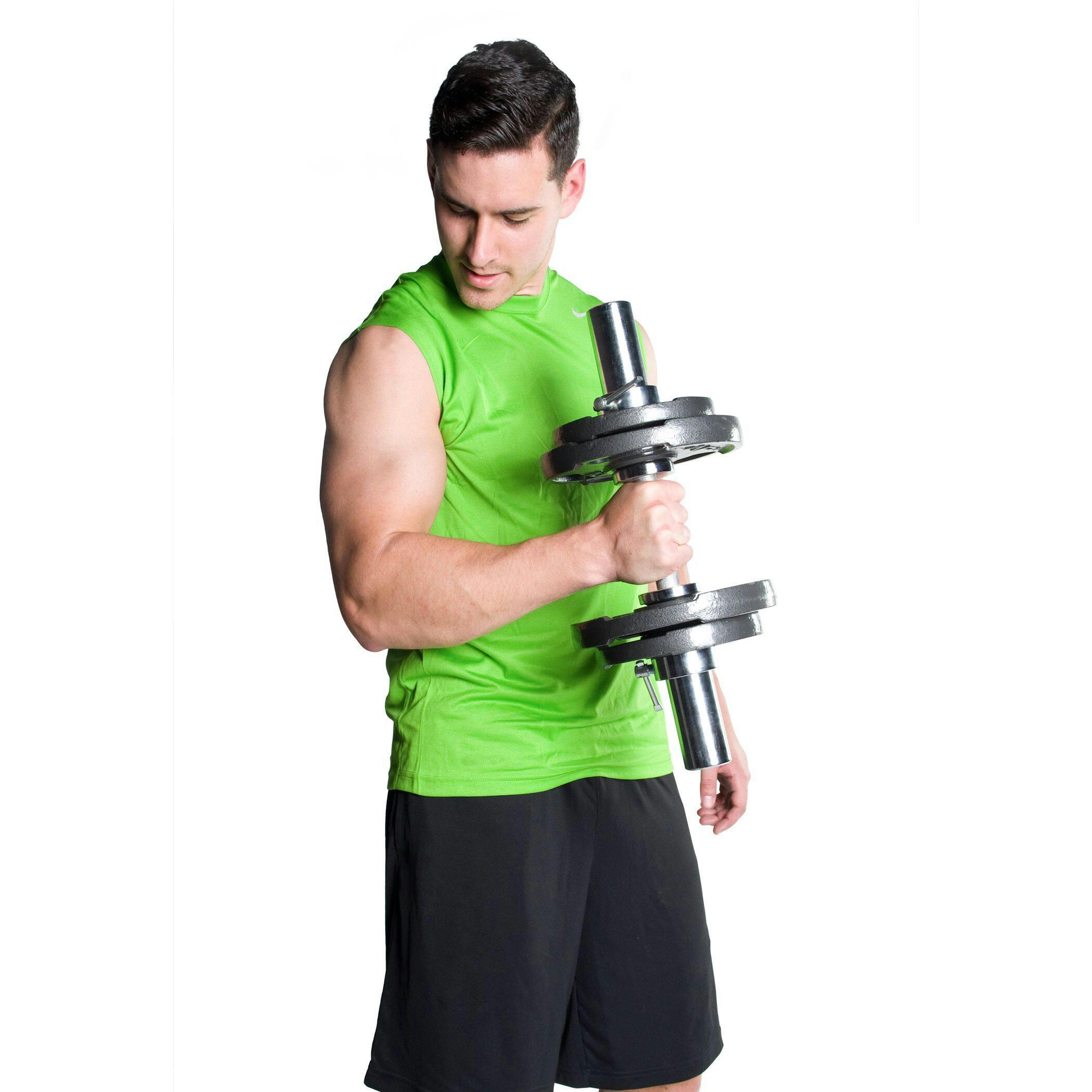 Cap Barbell Olympic Plate Weight Set, 6-pc