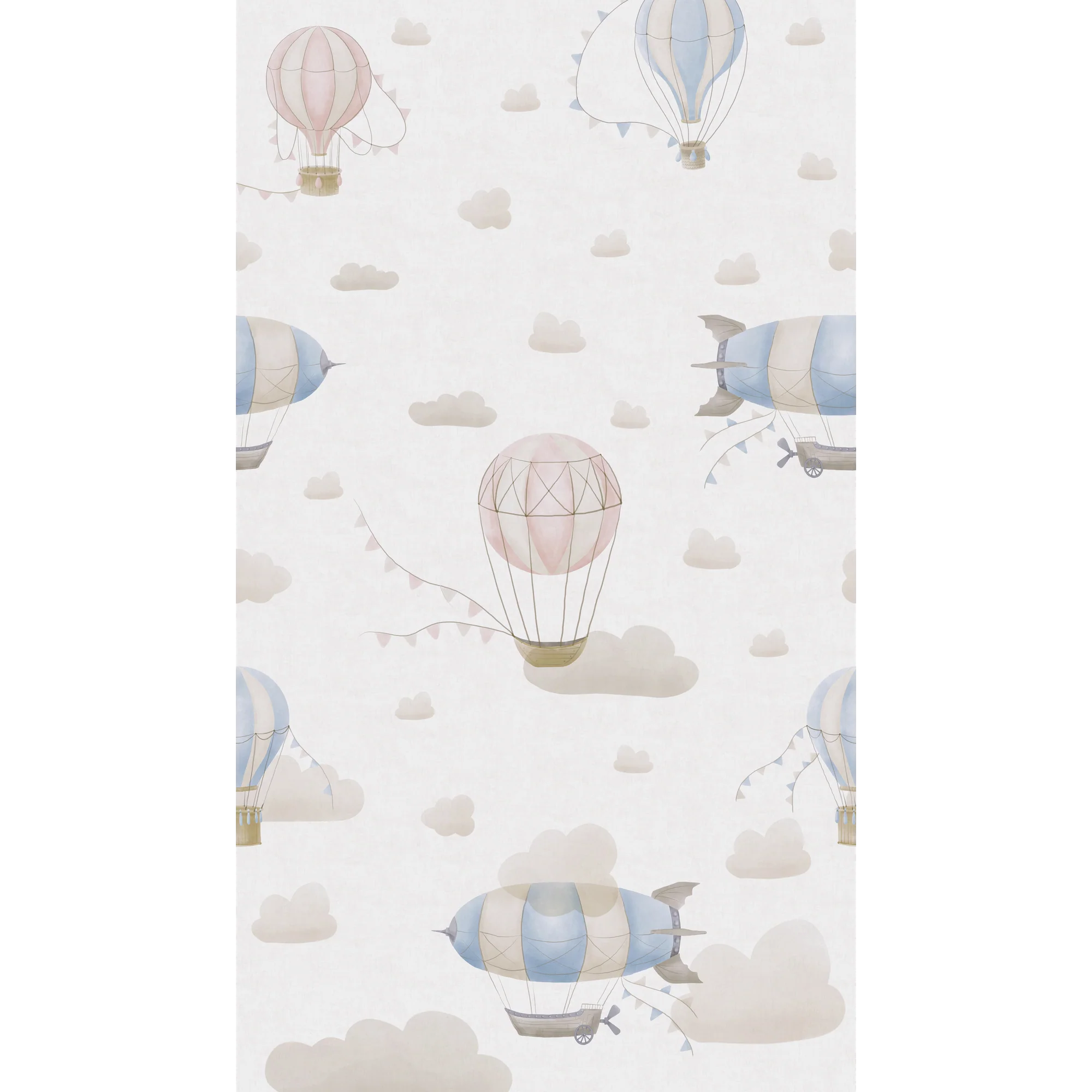 Papier peint panoramique L LUFTBALLON 159 x 280 cm