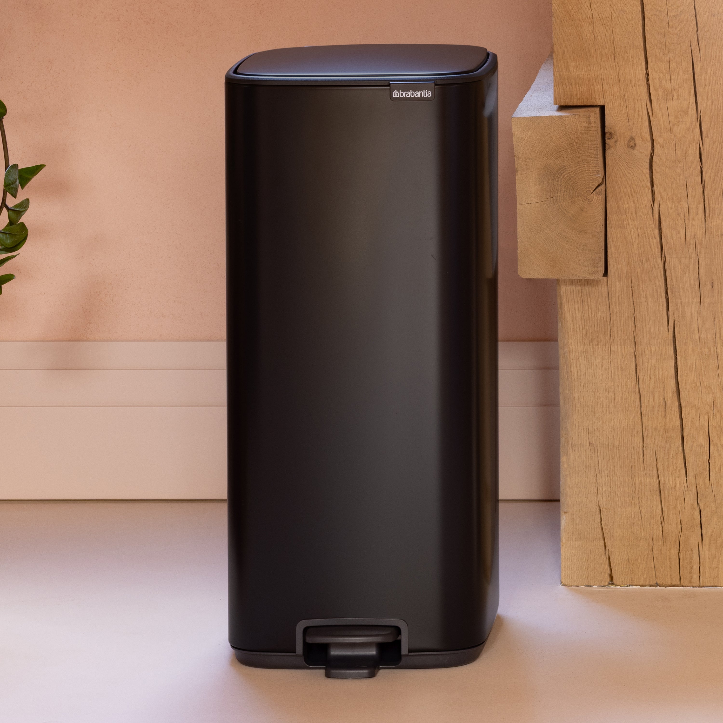 Brabantia Bo Pedaalemmer 30 L - Matt Black