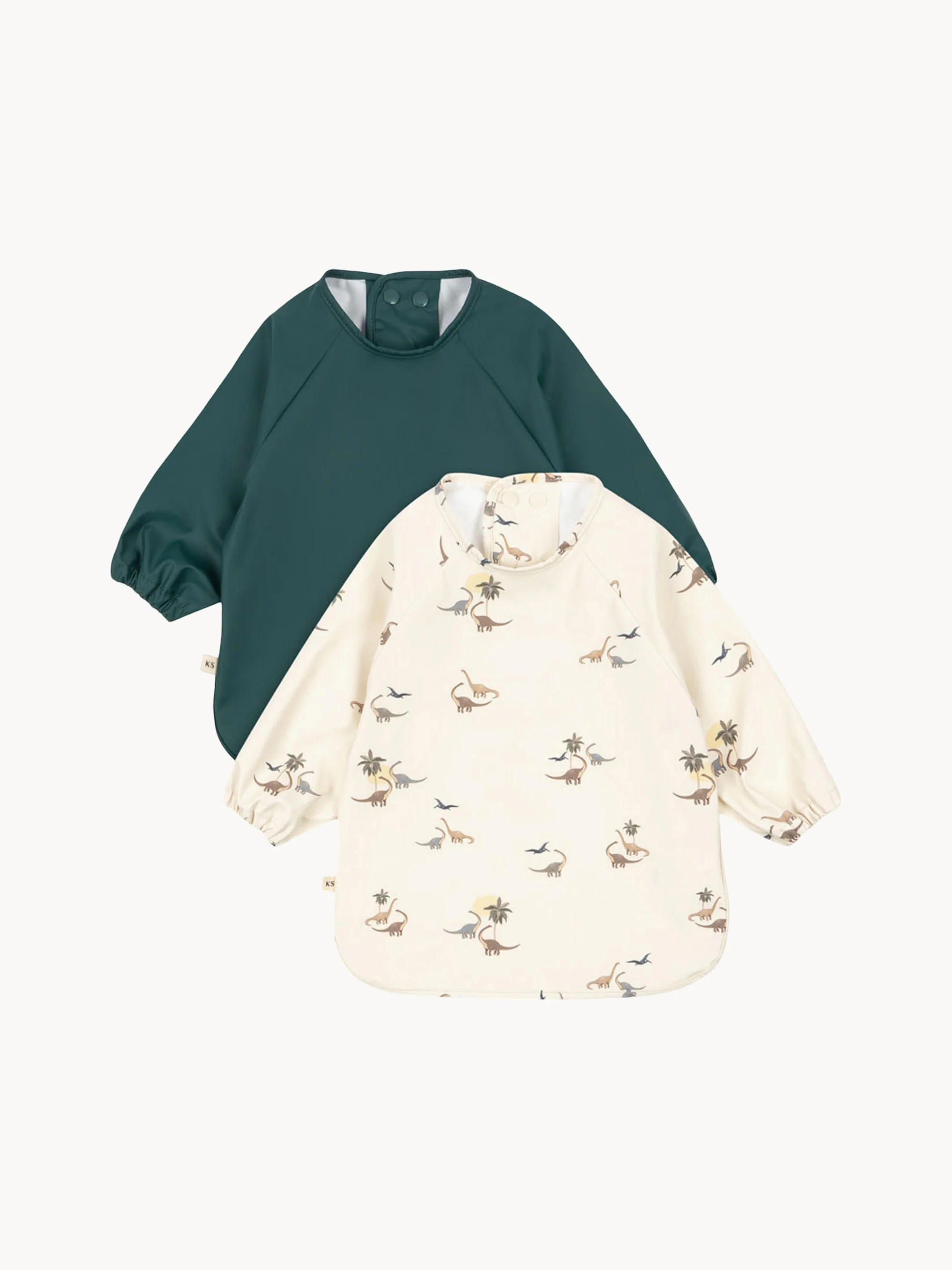 Lätzchen Rain Forest mit Ärmeln, 2er-Set, verschiedene Größen