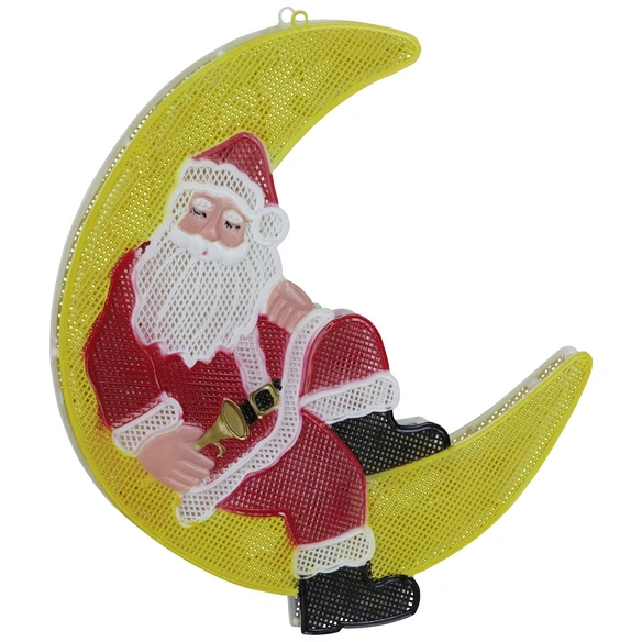 LED-Weihnachtsmann, Höhe: 39 cm, netz
