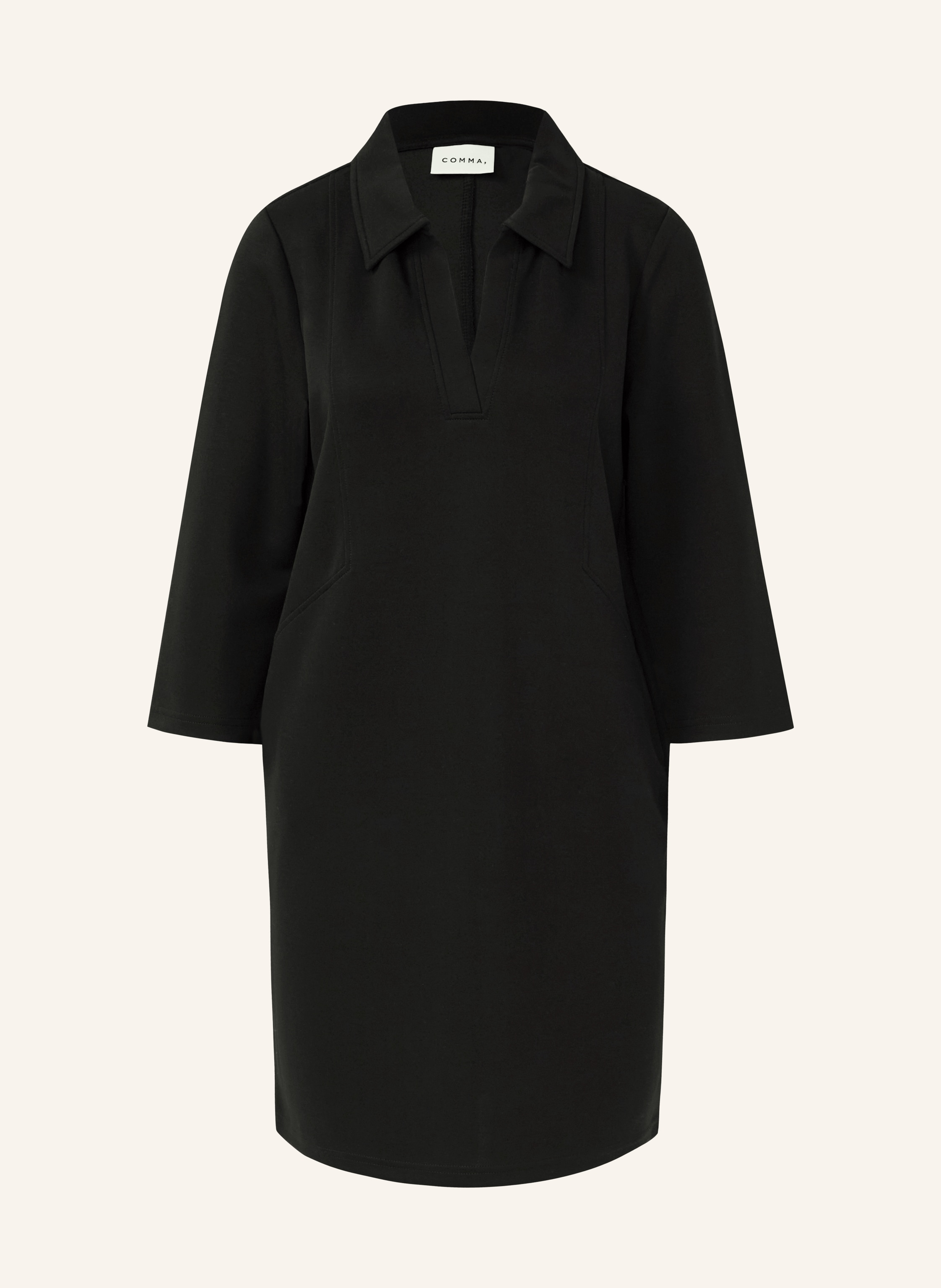 COMMA Jerseykleid mit 3/4-Arm