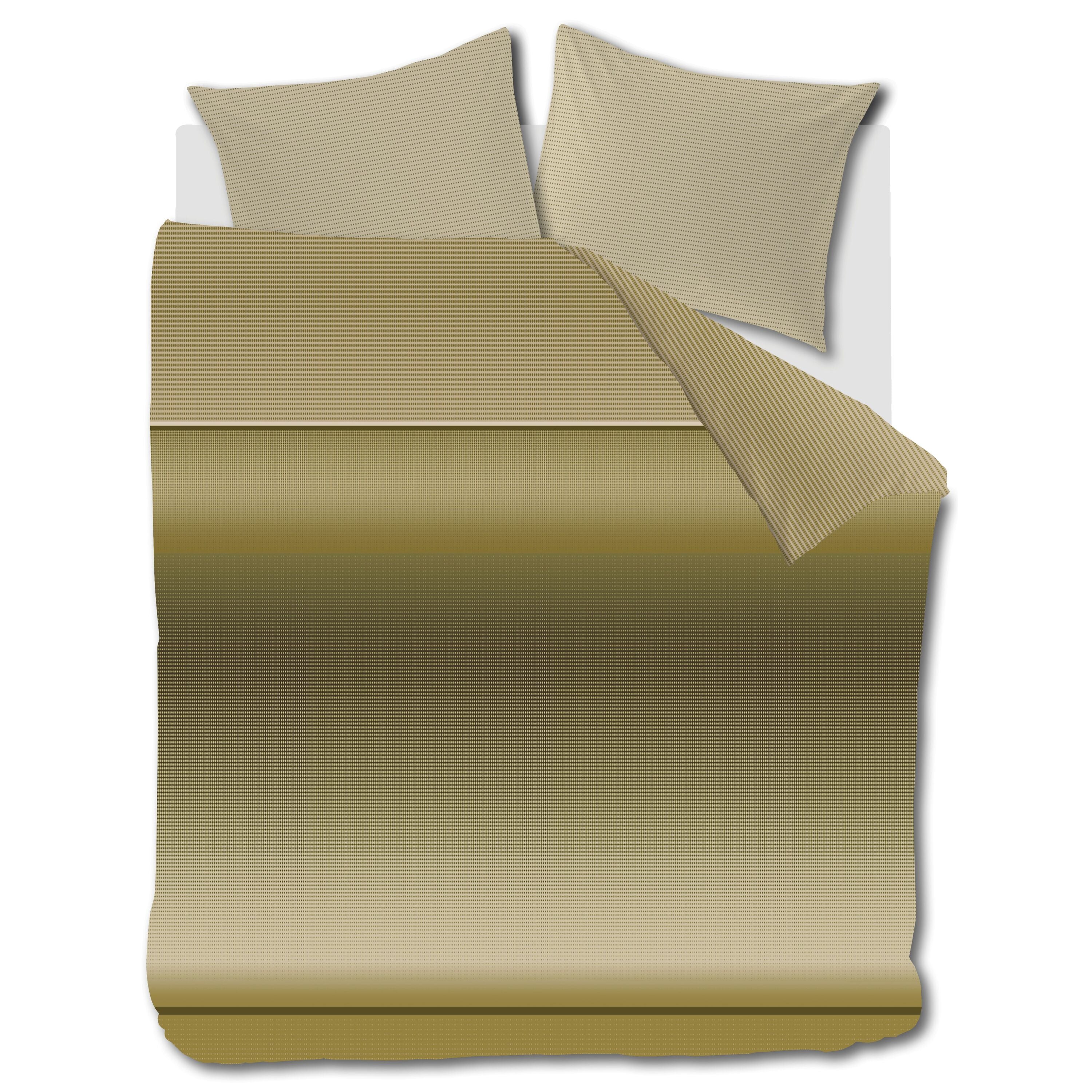 Beddinghouse Jenn Groen Dekbedovertrek 200 x 200/220 cm